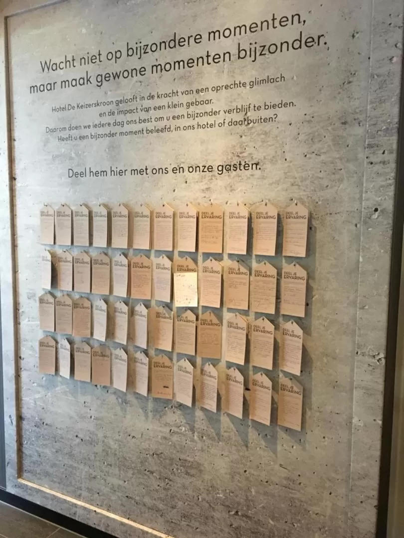 Lobby or reception in Bilderberg Hotel De Keizerskroon