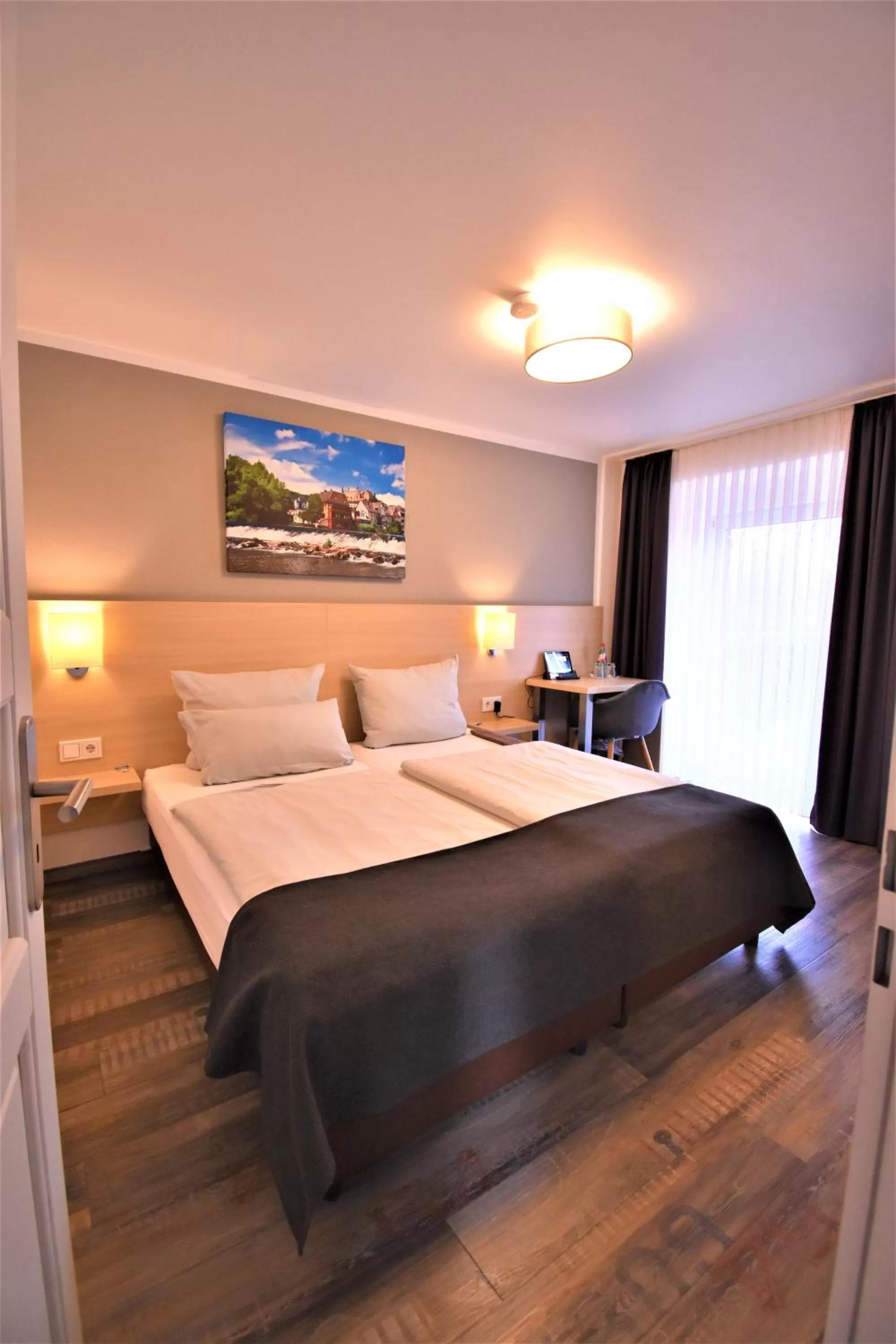 Bed in Altes Eishaus, Hotel & Restaurant