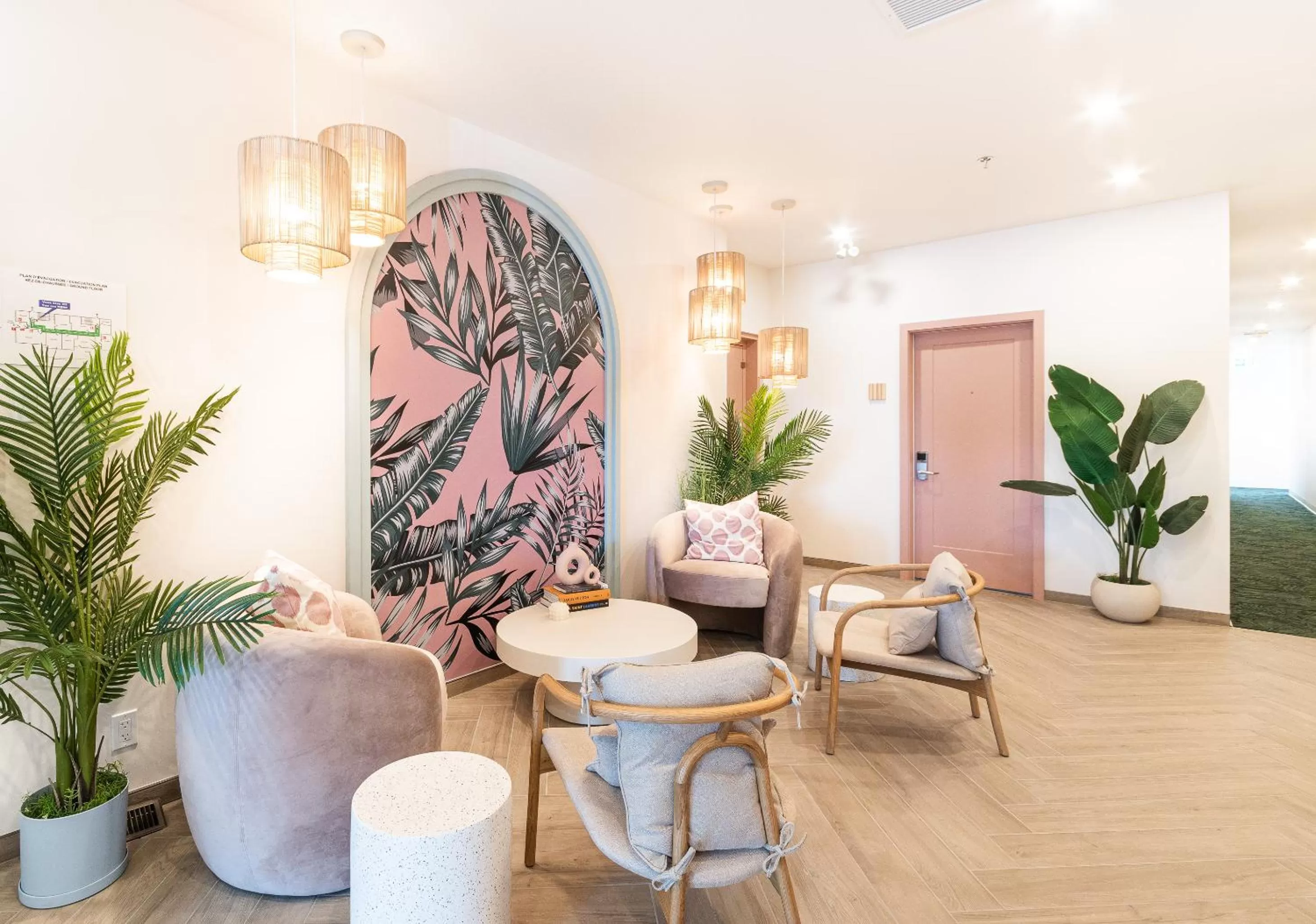 Lobby or reception in Hôtel le Rosay