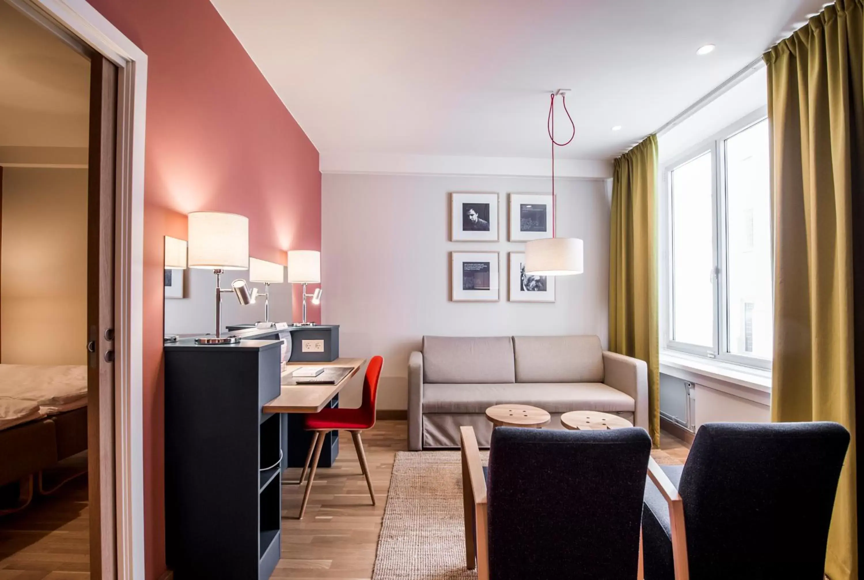 Living room, Seating Area in Hotell Bondeheimen