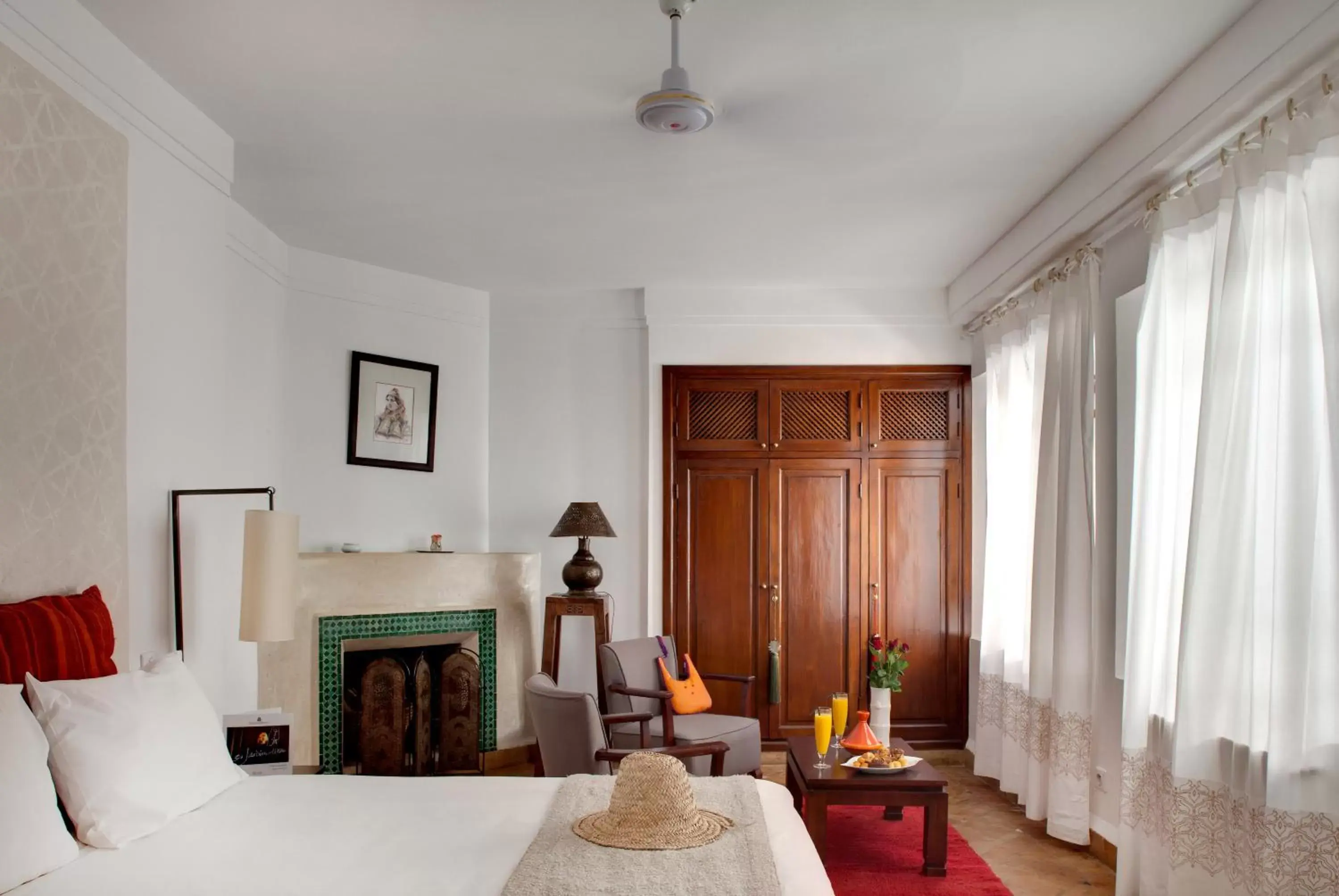 Patio Side Double Room in Les Jardins De La Médina Patio Side Double Room in Les Jardins De La Médina