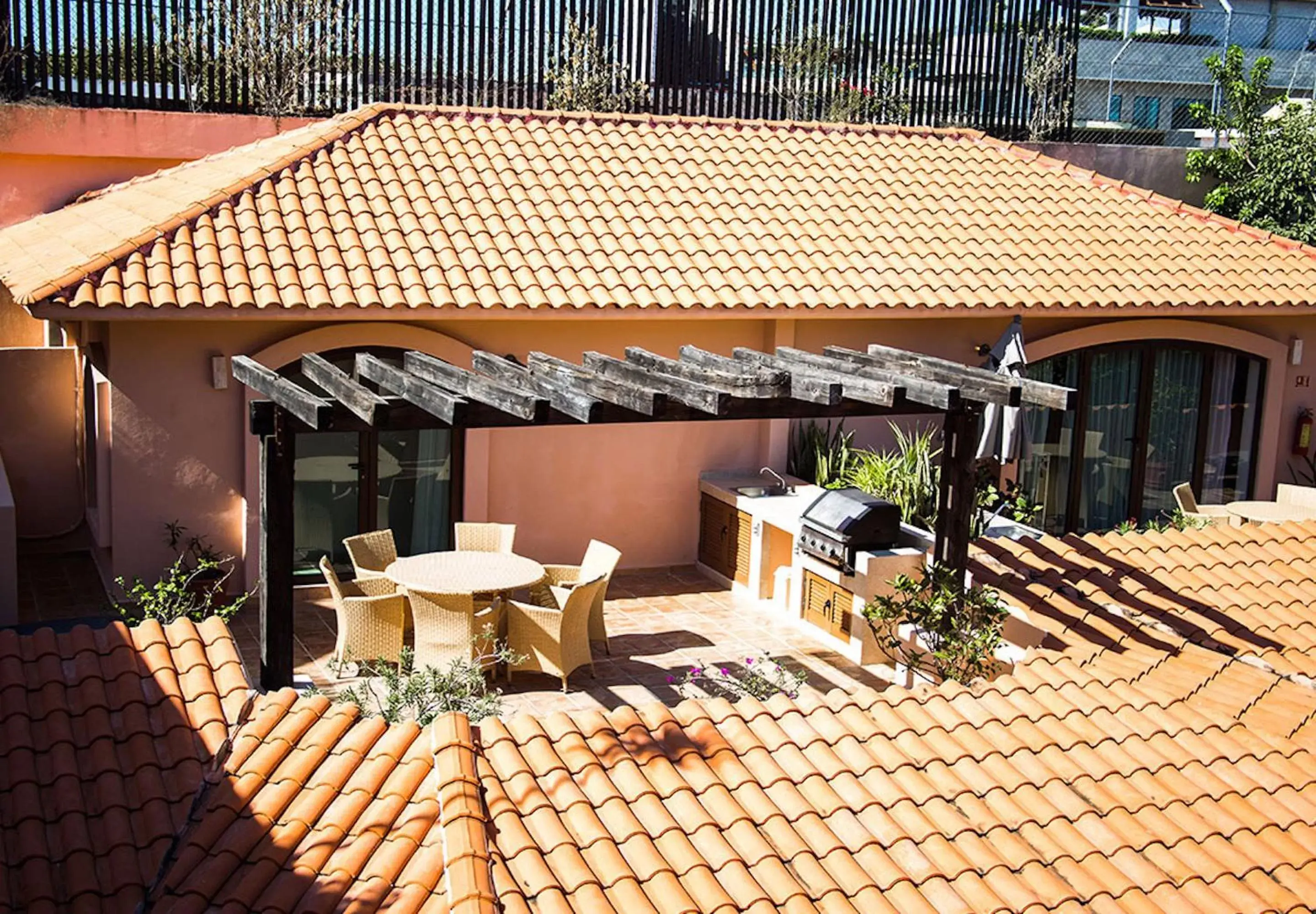 Patio in Acanto Hotel Playa del Carmen, Trademark Collection by Wyndham