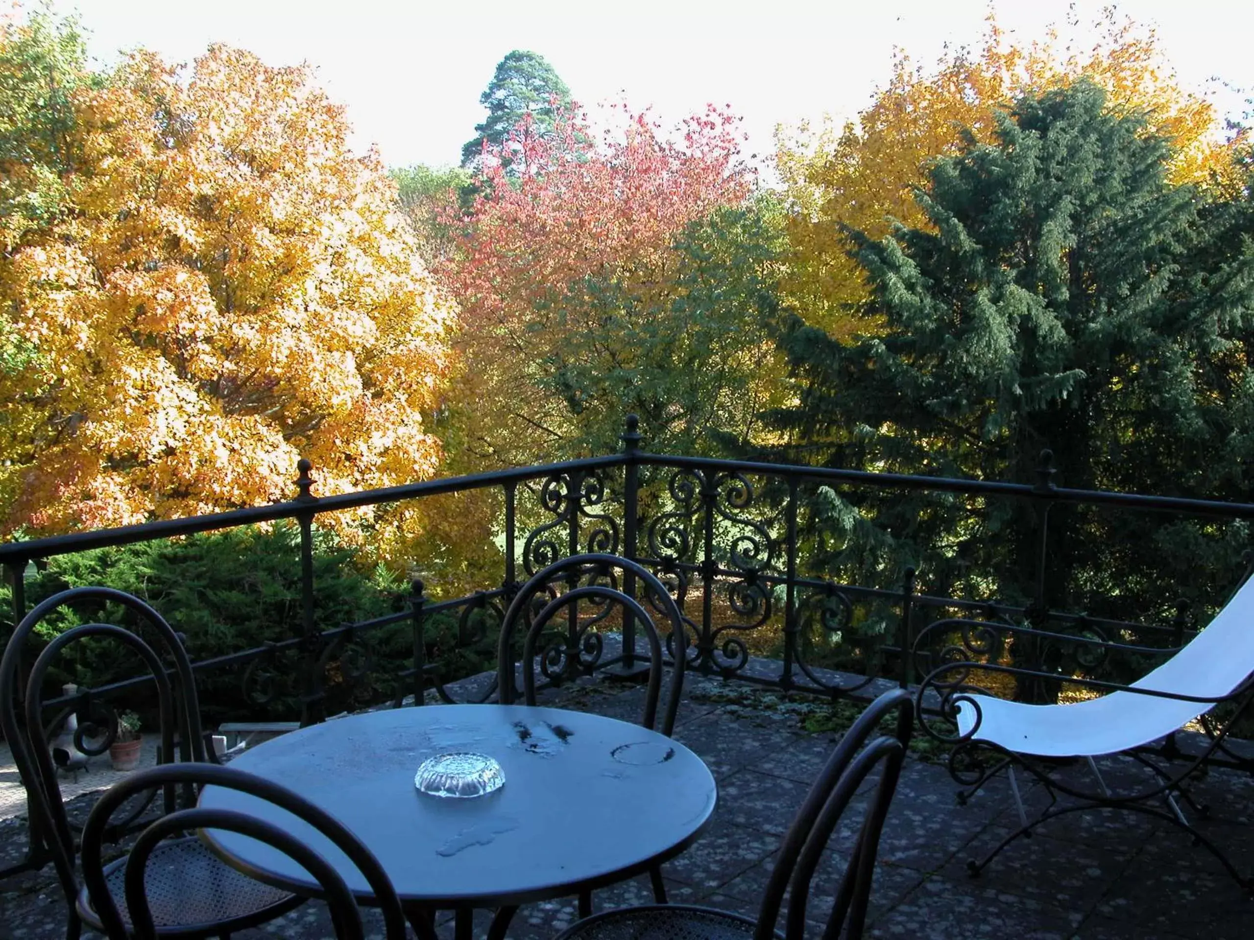 View (from property/room), Balcony/Terrace in Domaine de Beaupré - Hotel The Originals Relais