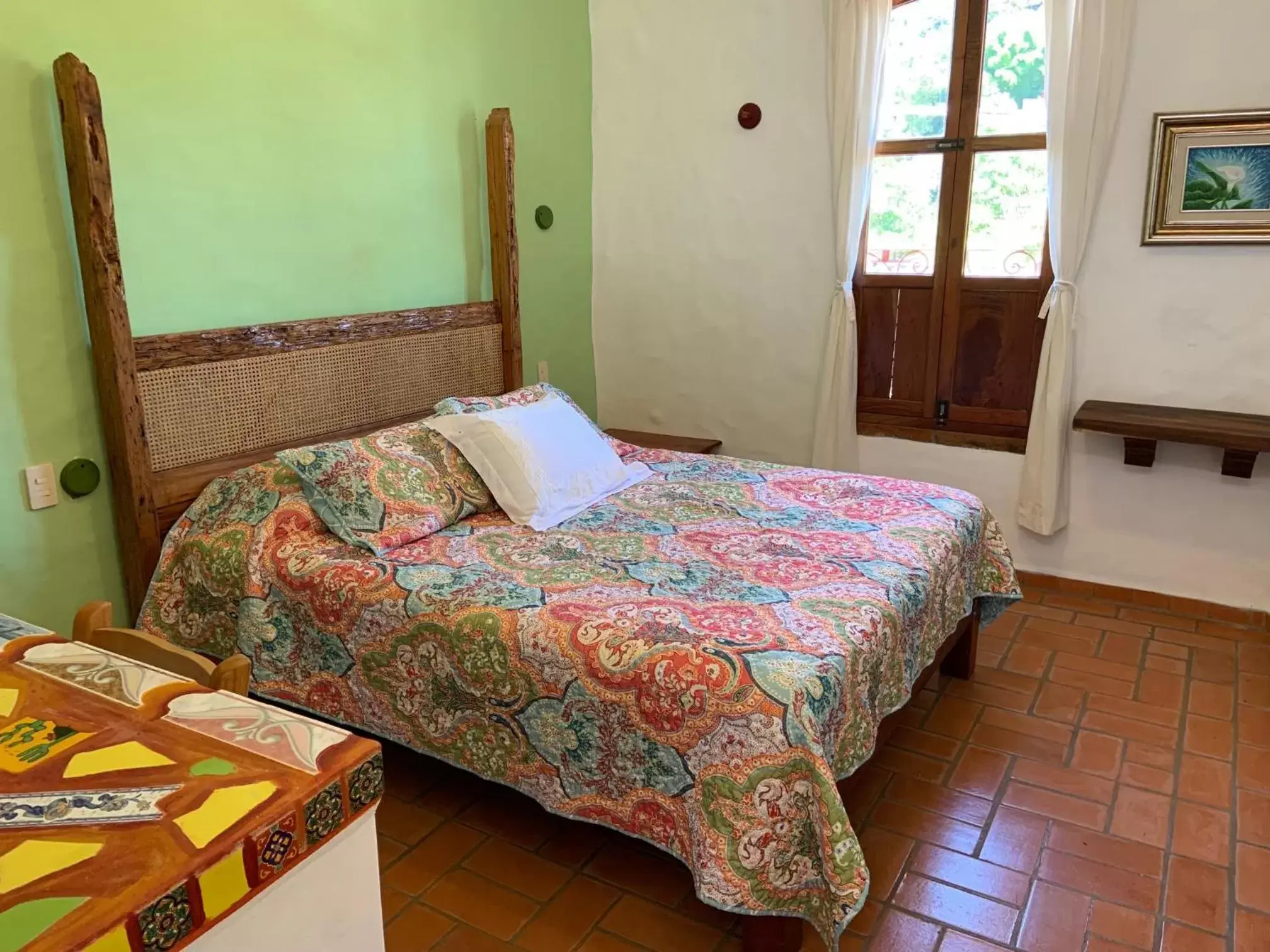 Bedroom, Bed in Casa Miguel Arcangel