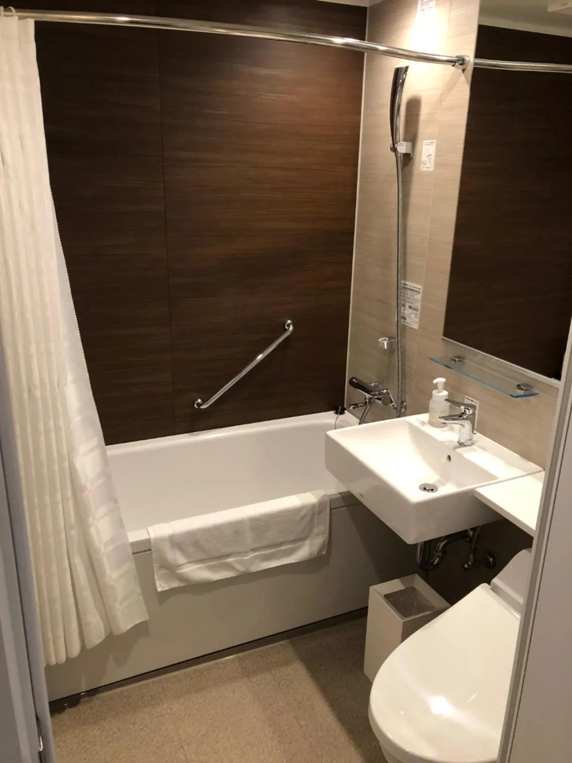 Shower in Tokyu Stay Hida Takayama Musubinoyu