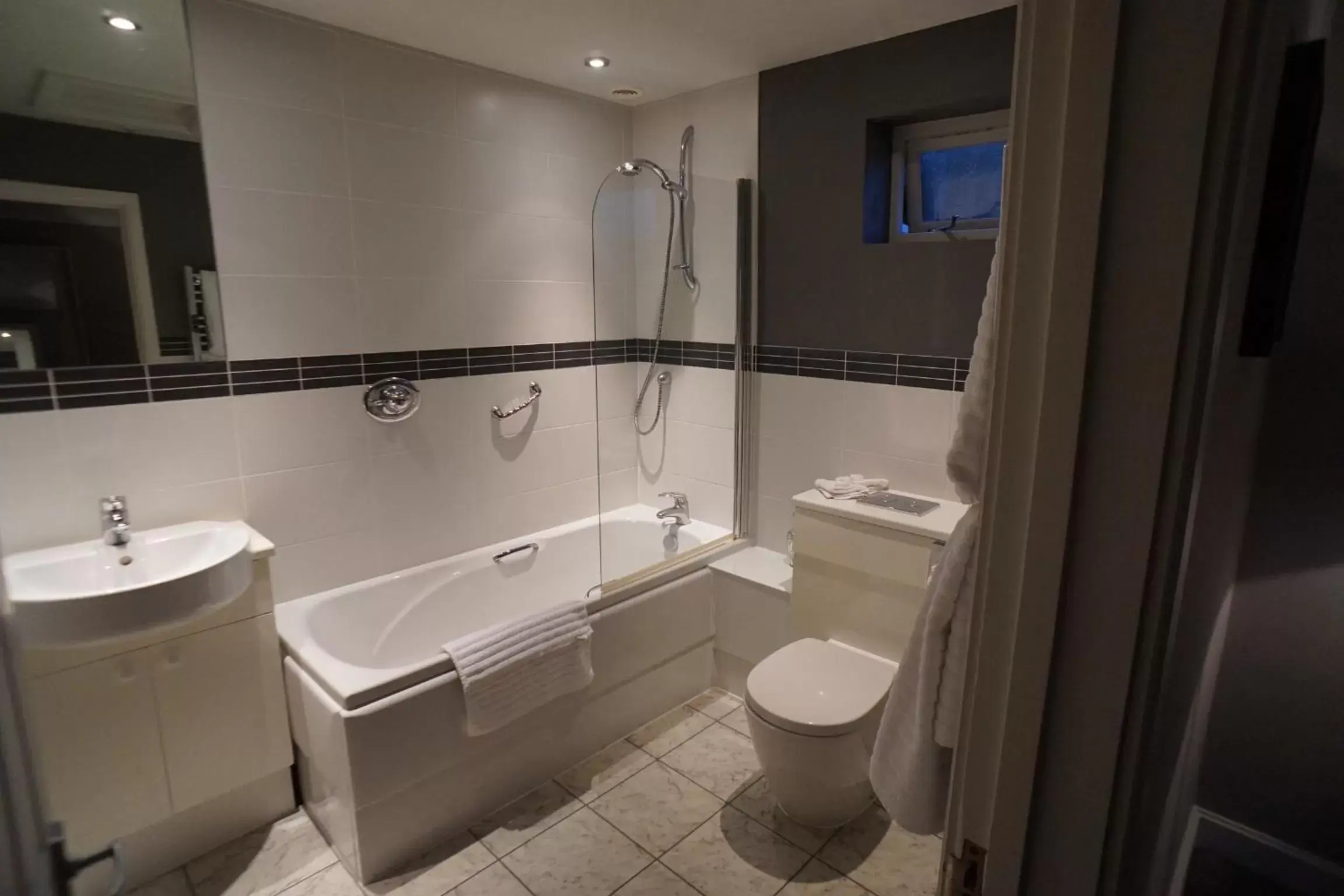 Bathroom in Seckford Hall Hotel & Spa