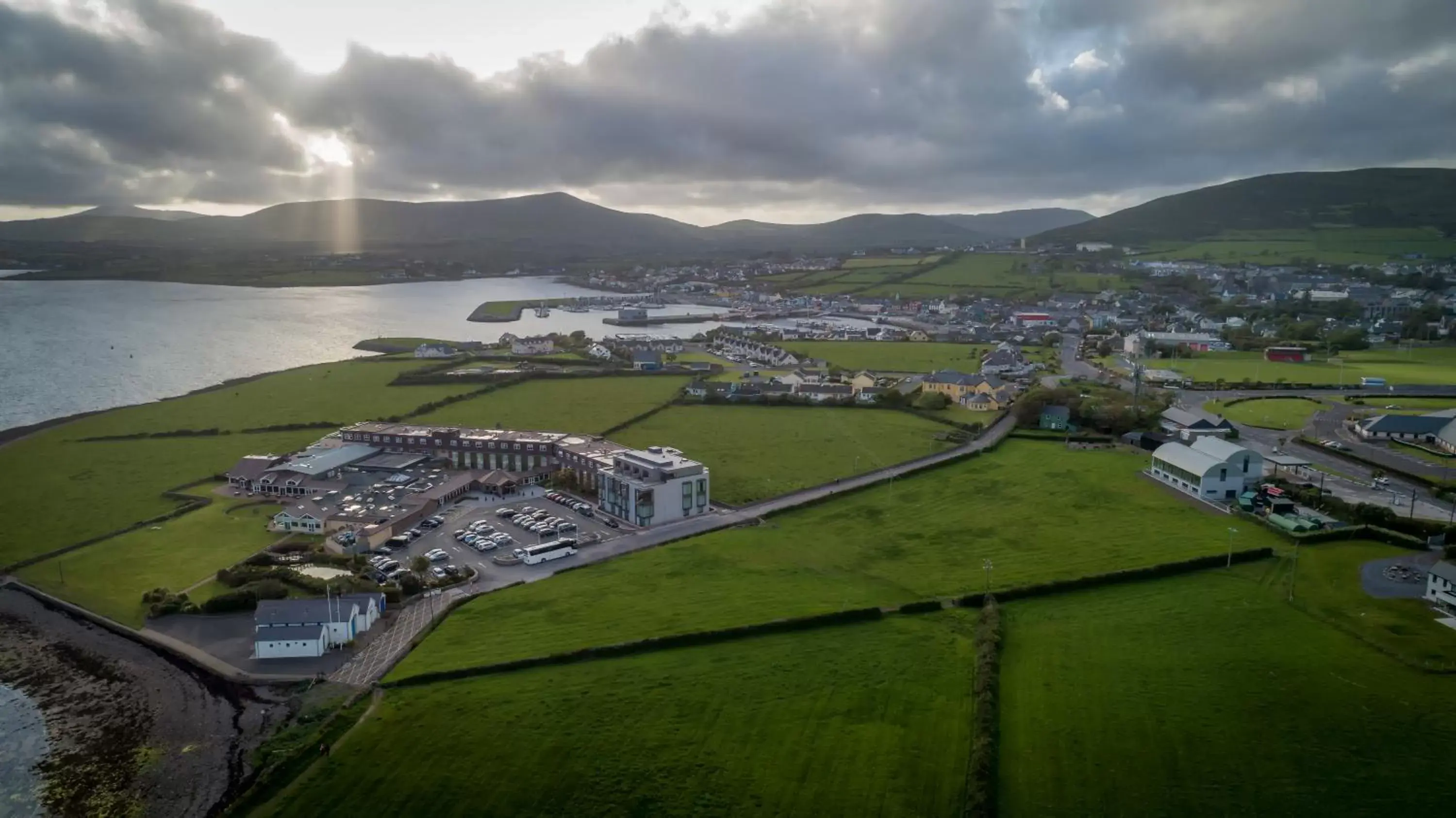 Bird's eye view, Bird's-eye View in Dingle Skellig Hotel