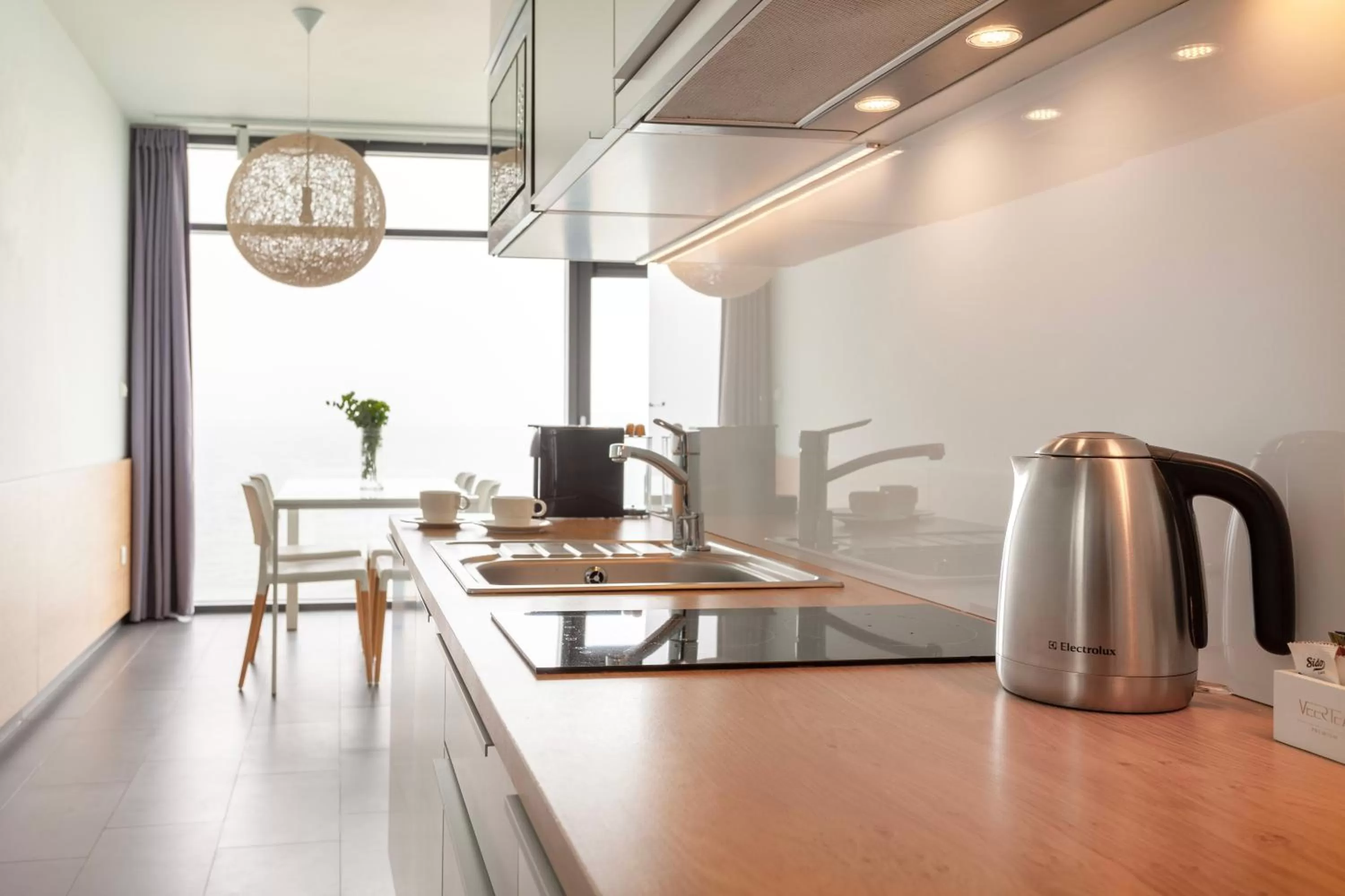 Kitchen or kitchenette in Boulevard Ustronie Morskie by Zdrojowa