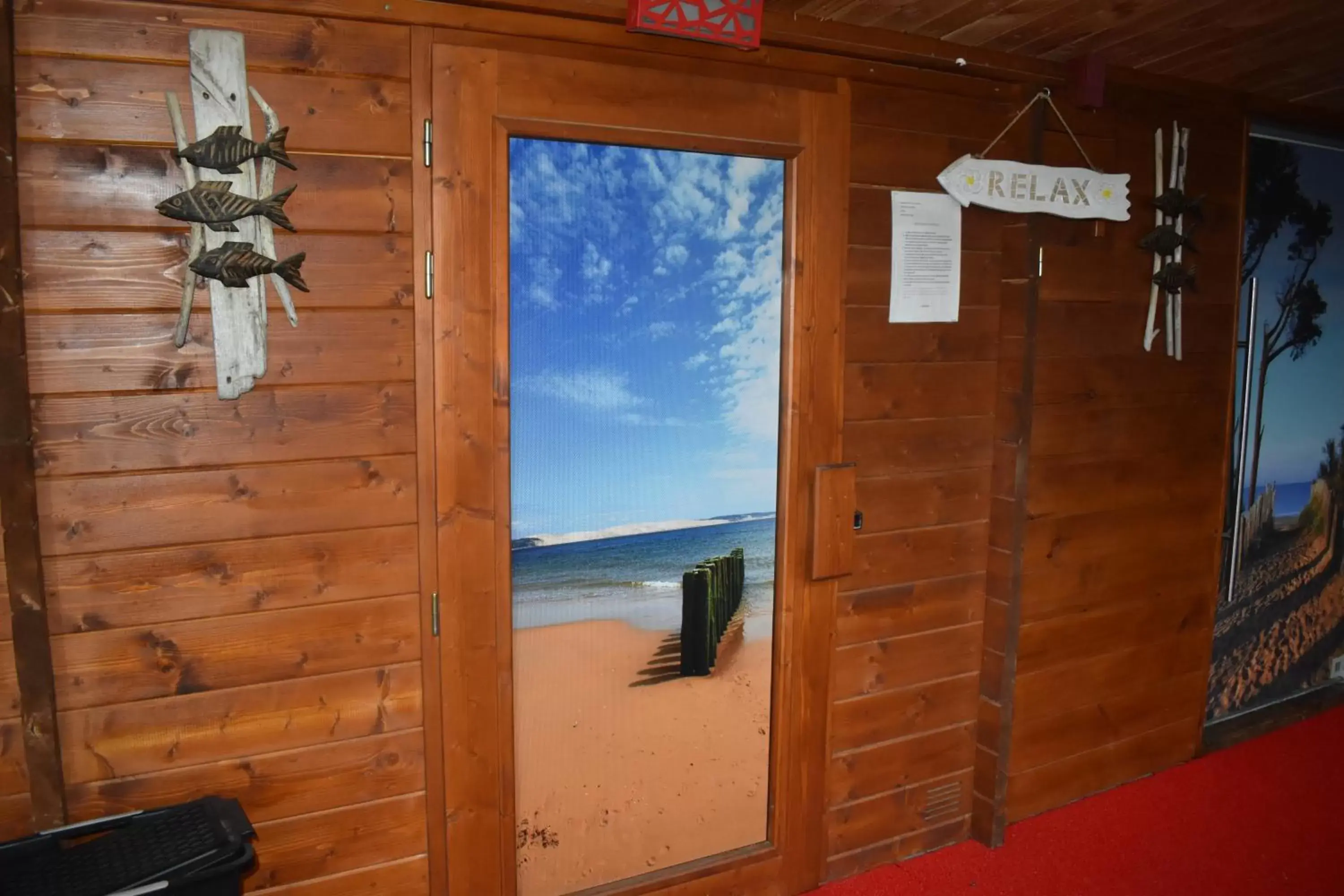 Steam room in Chez Augustin