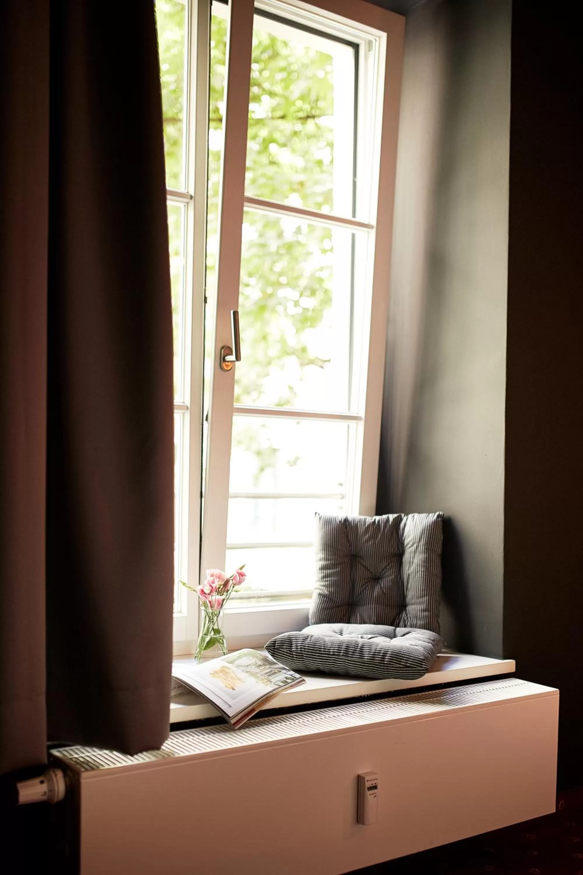 Seating area in WDREI Hotel