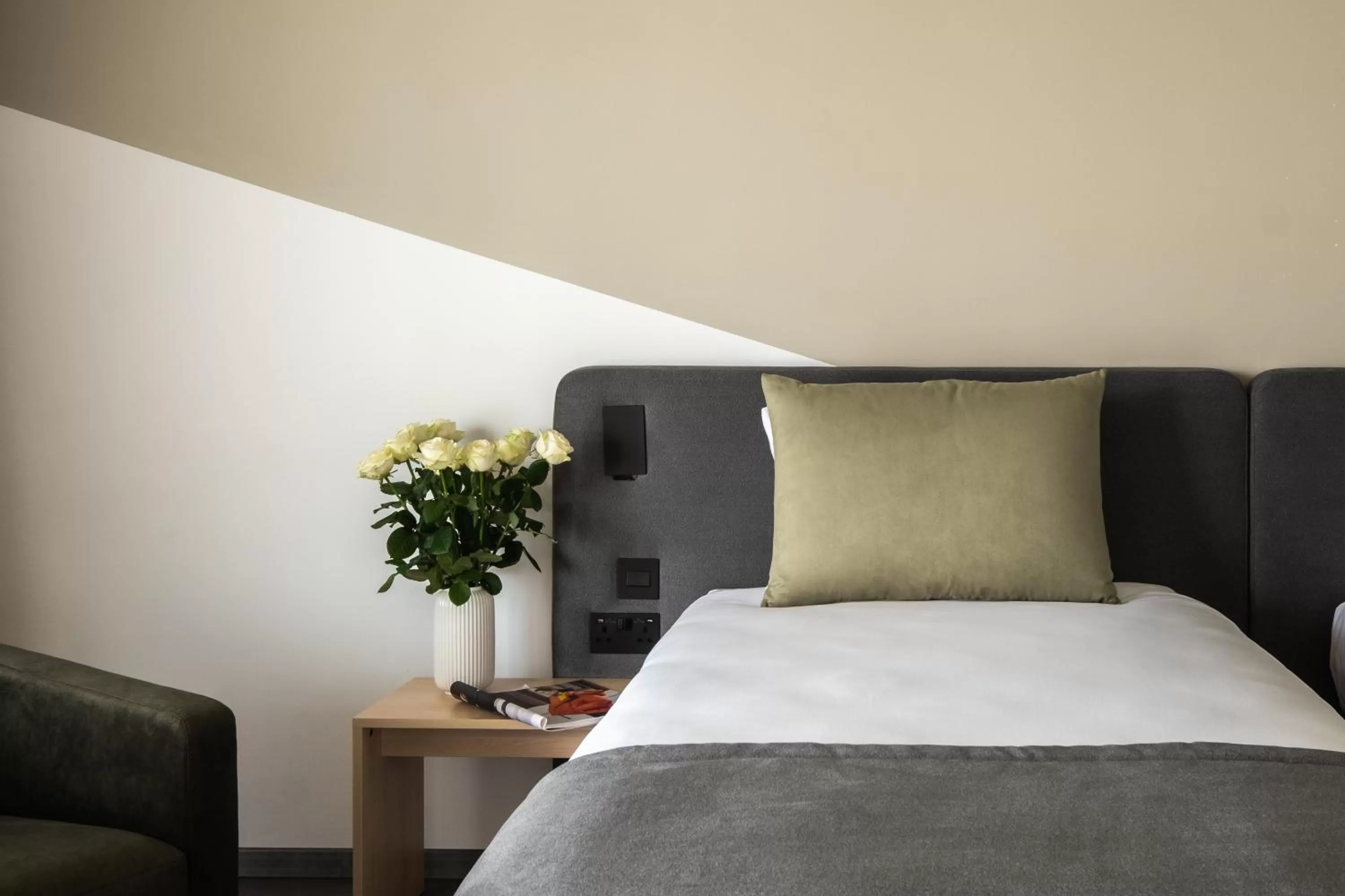 Decorative detail, Bed in Cavalieri Hotel Malta, a member of Radisson Individuals