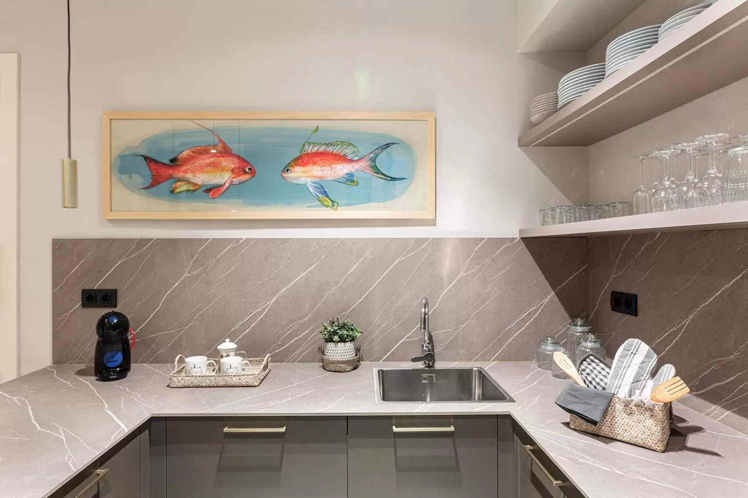 Kitchen or kitchenette in Weflating City Center