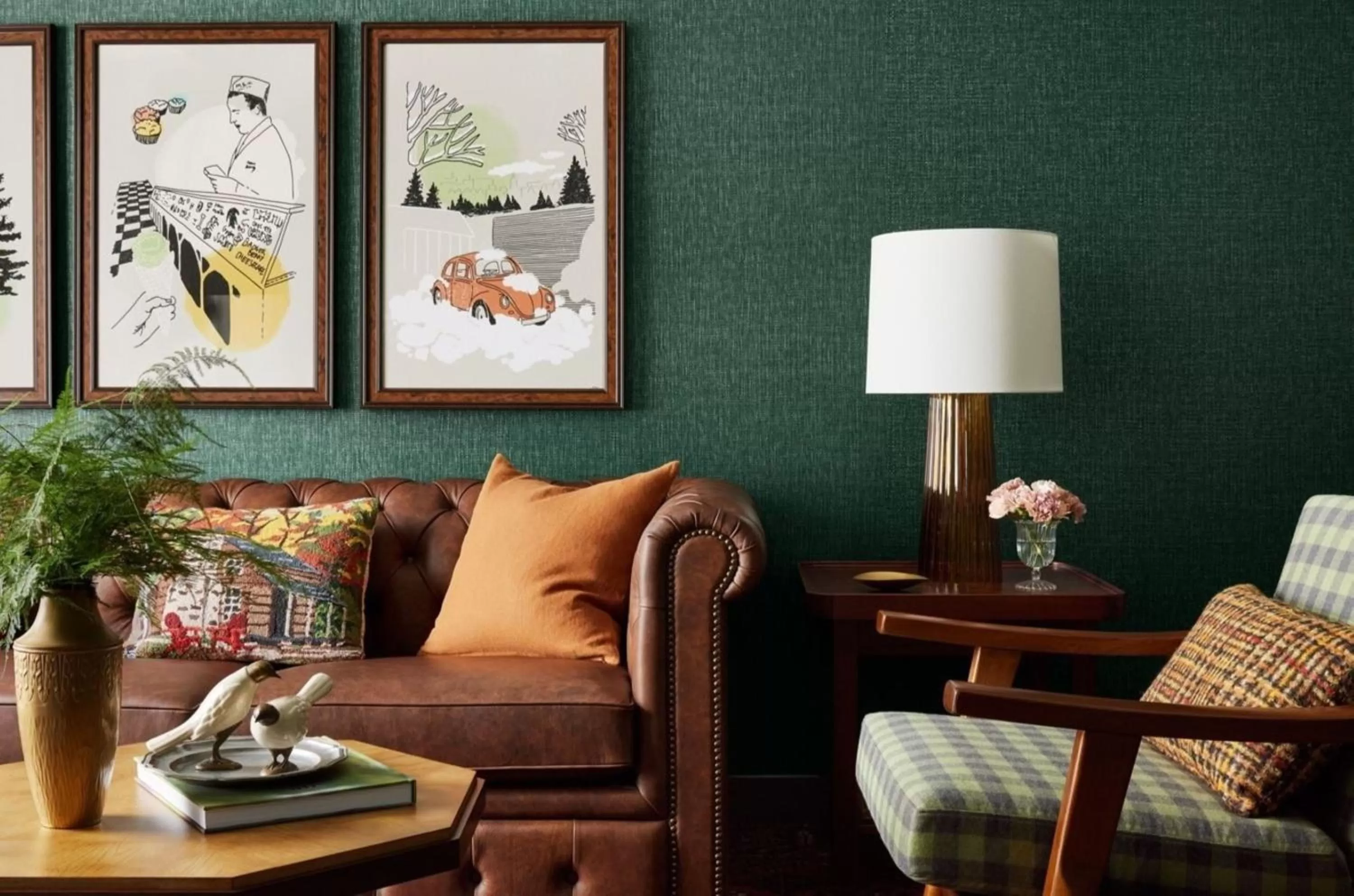 Living room in Graduate by Hilton East Lansing