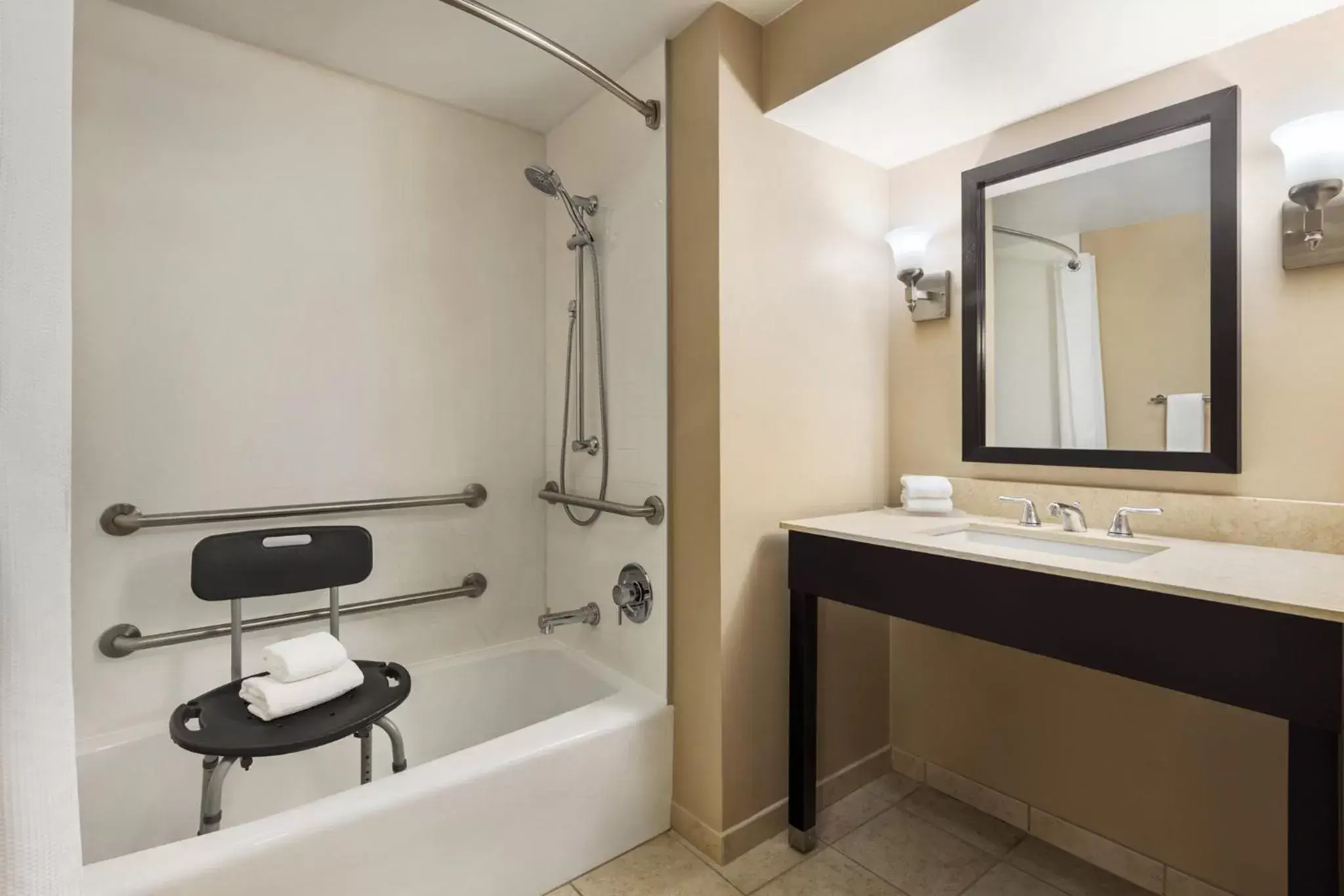 Bathroom in Crowne Plaza Cleveland at Playhouse Square, an IHG Hotel