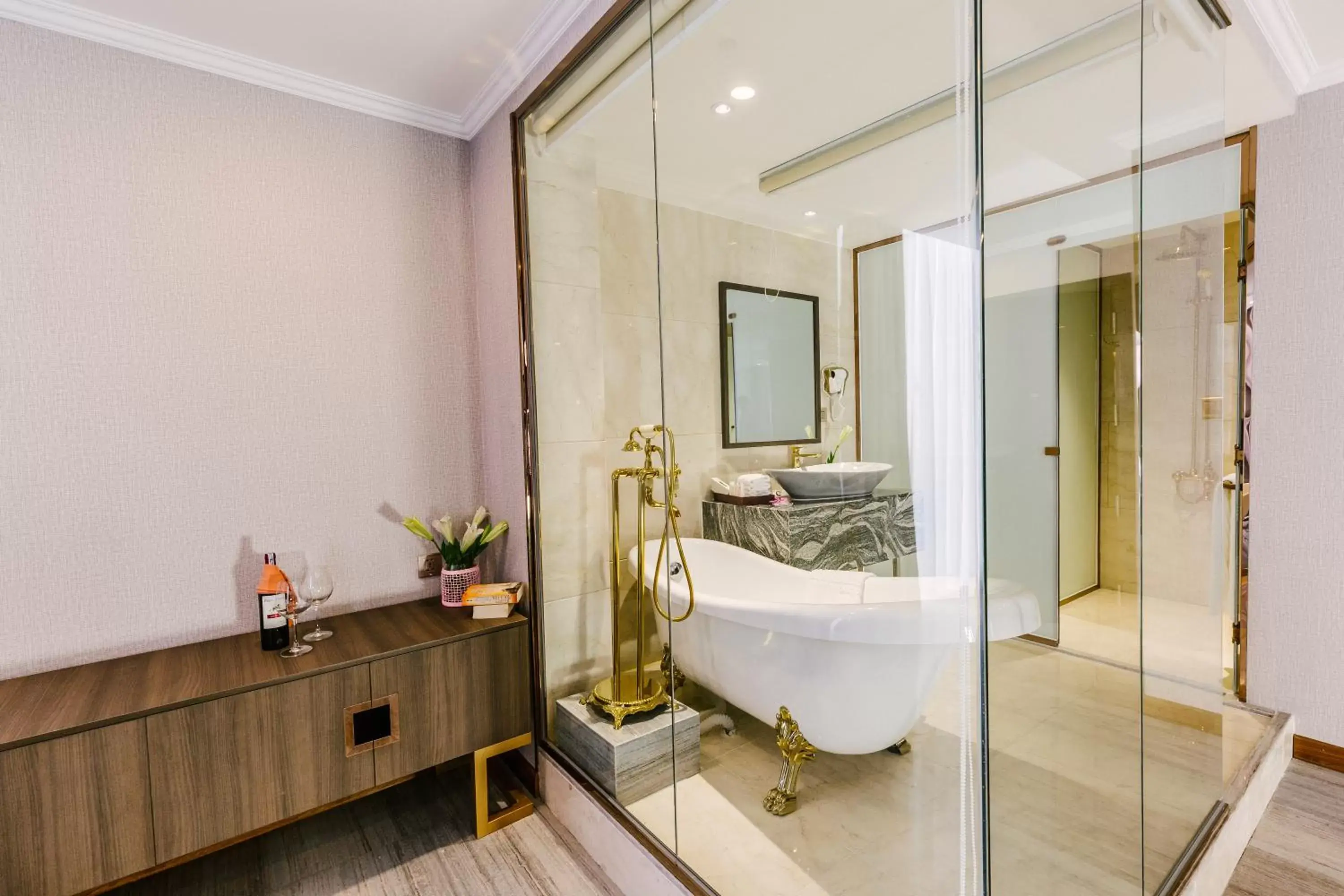 Bathroom in Winsuites Saigon