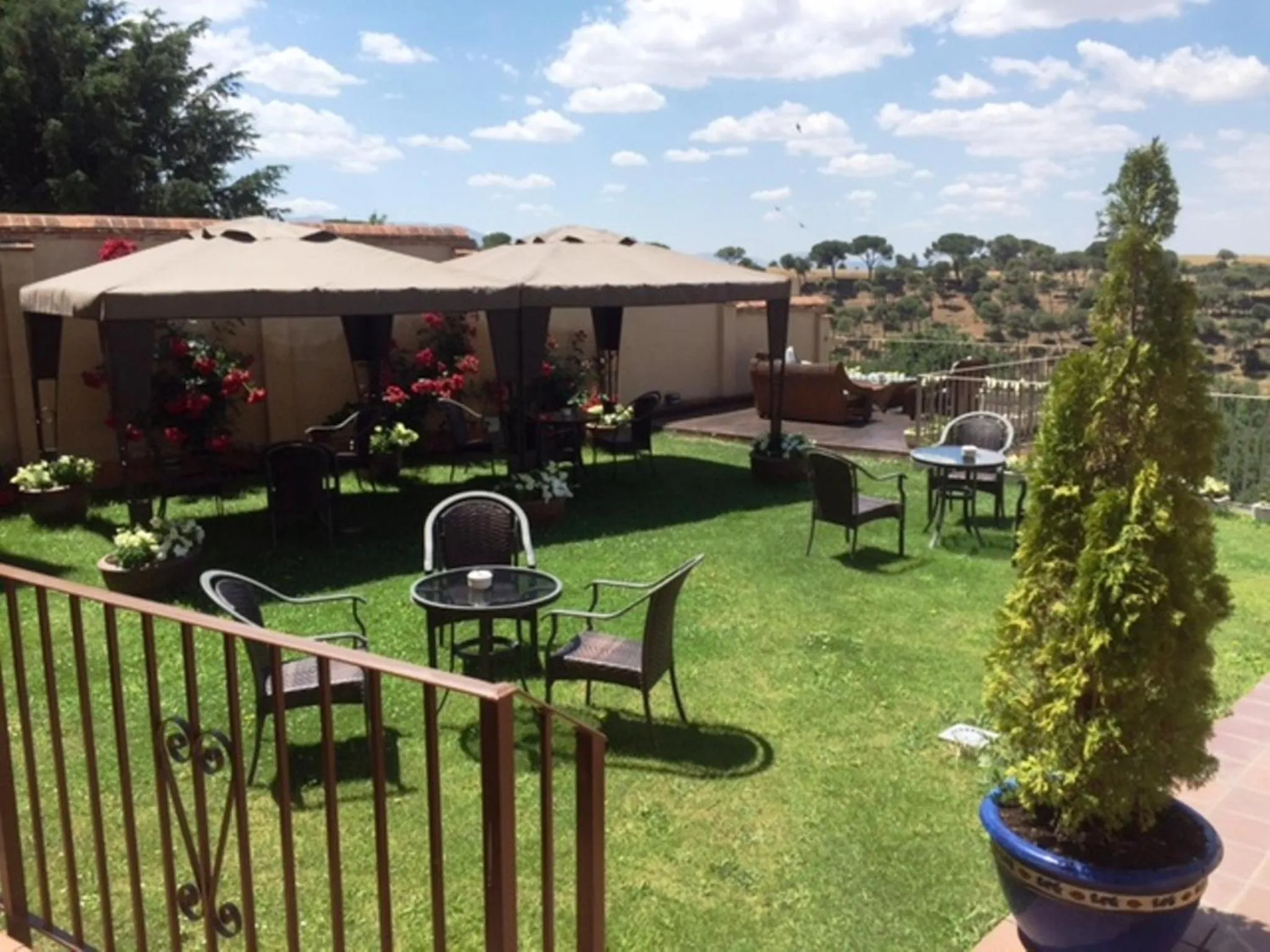 Garden in Hotel Don Felipe