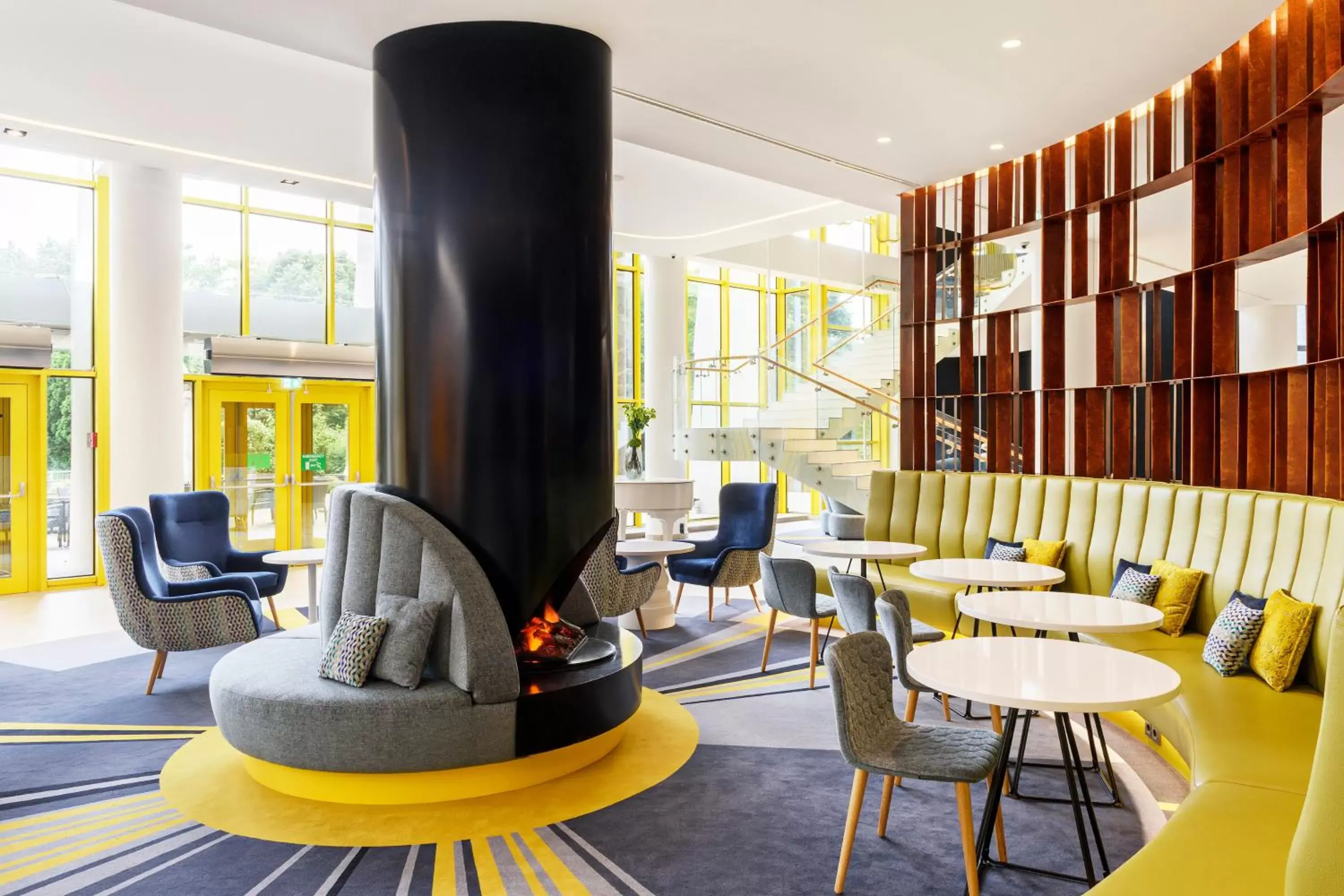 Lobby or reception in Danubius Hotel Helia Lobby or reception in Danubius Hotel Helia