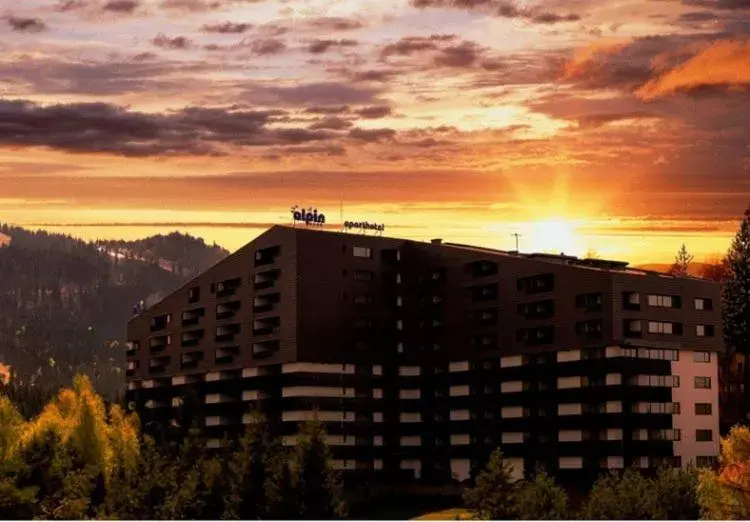 Sunset, Sunrise/Sunset in Alpin ApartHotel 2302