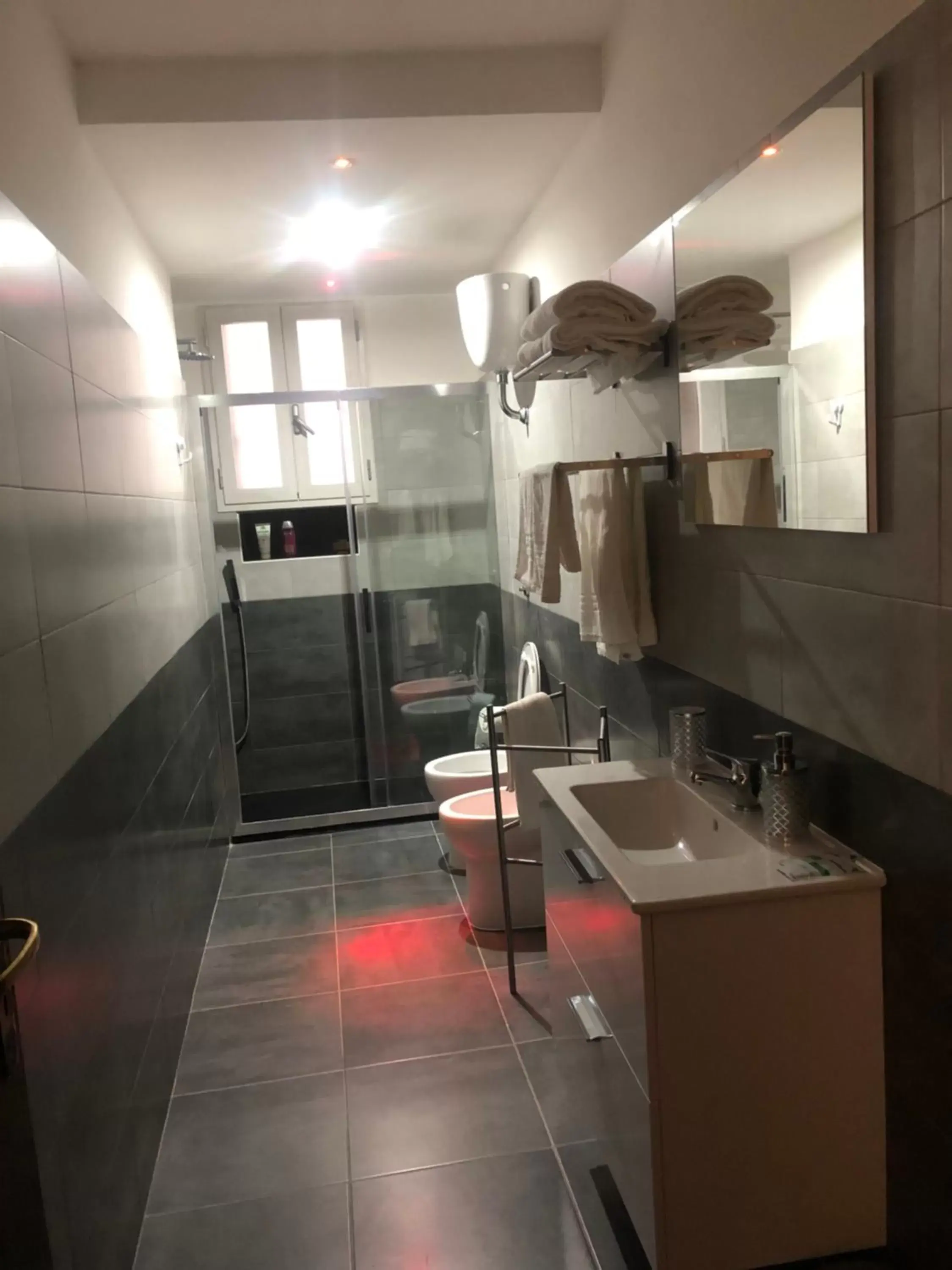 Shower, Bathroom in B&B Vista Mare