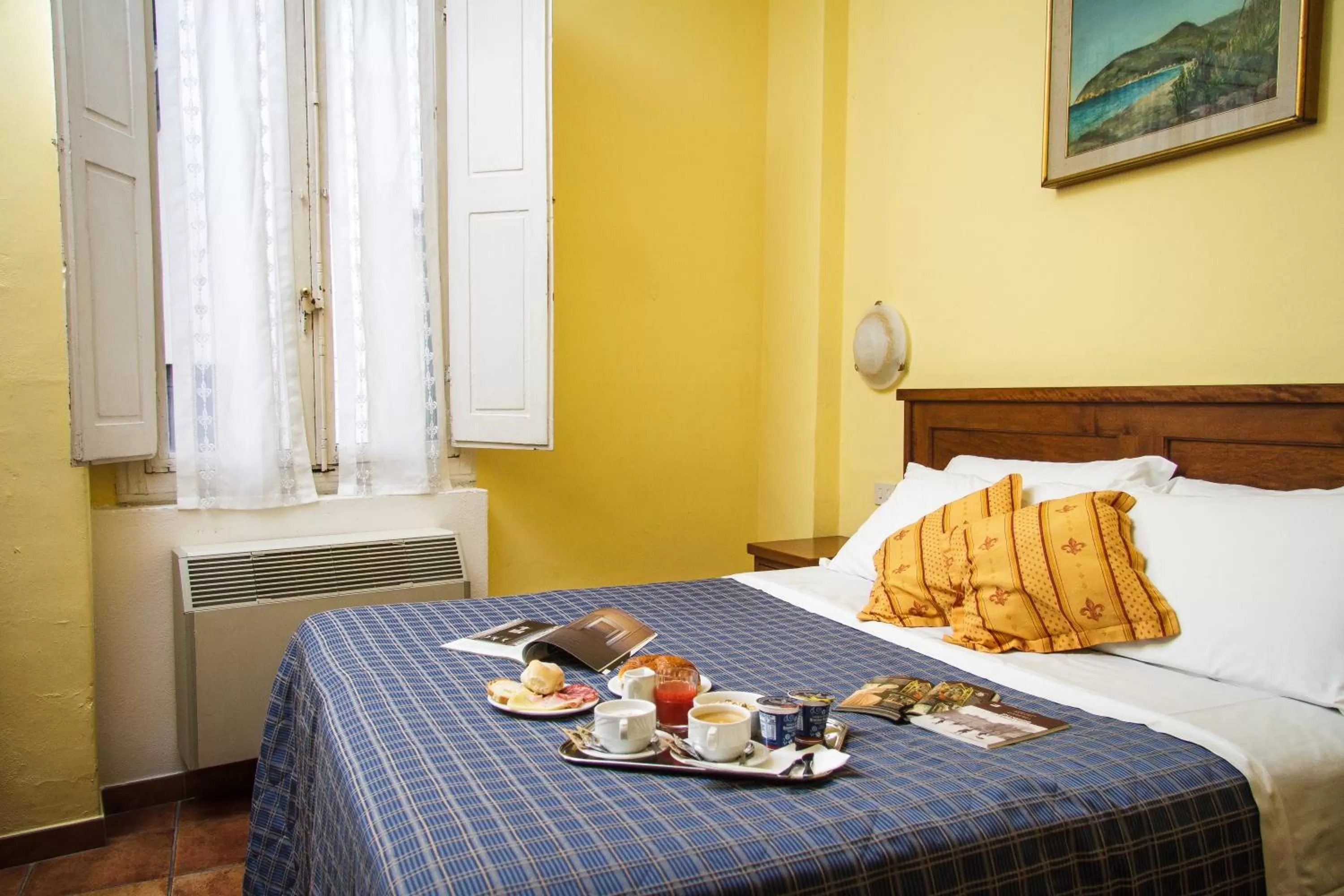 Bedroom, Bed in Hotel Nizza