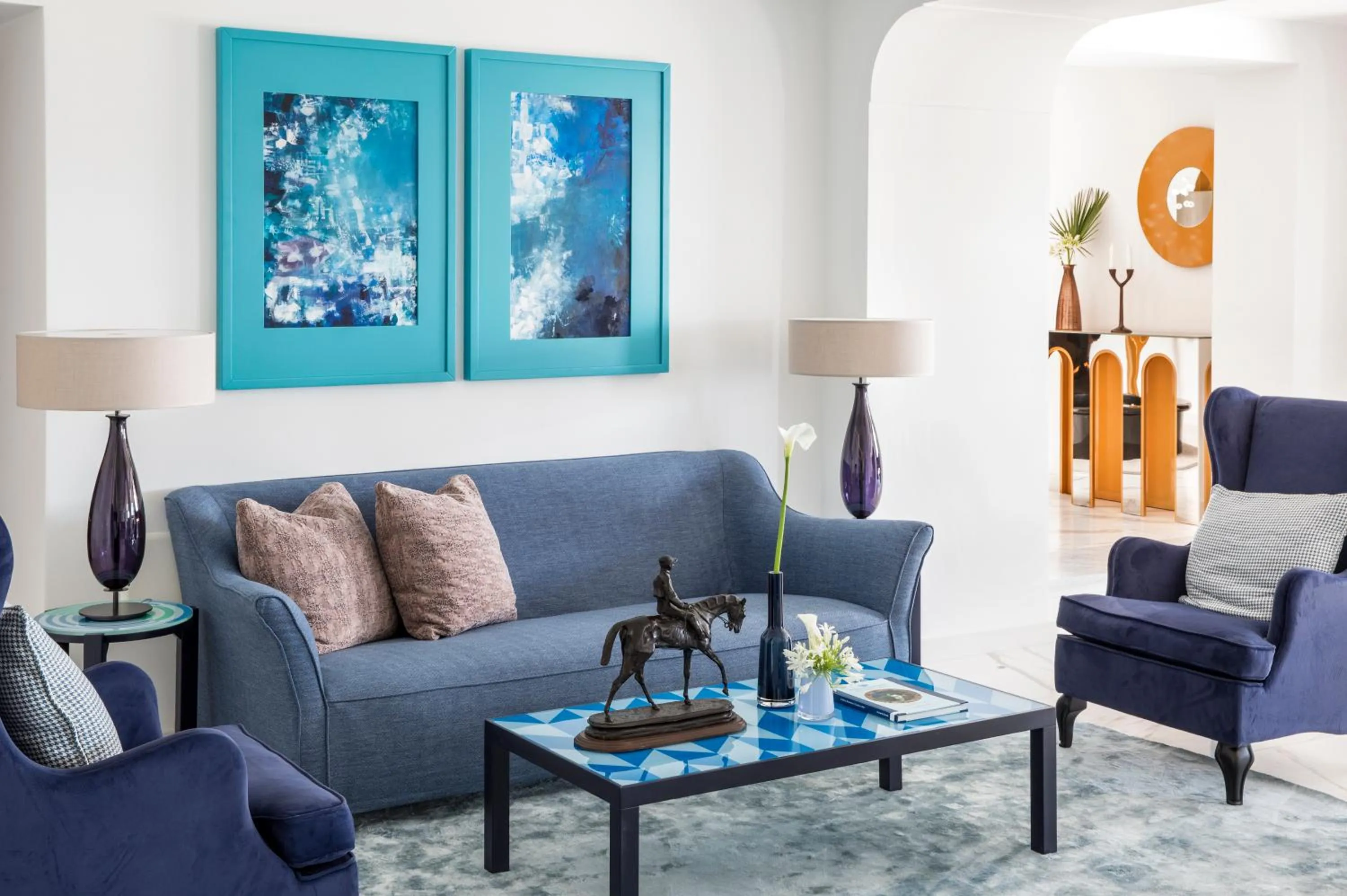 Living room in Villa Gervasio Rooms