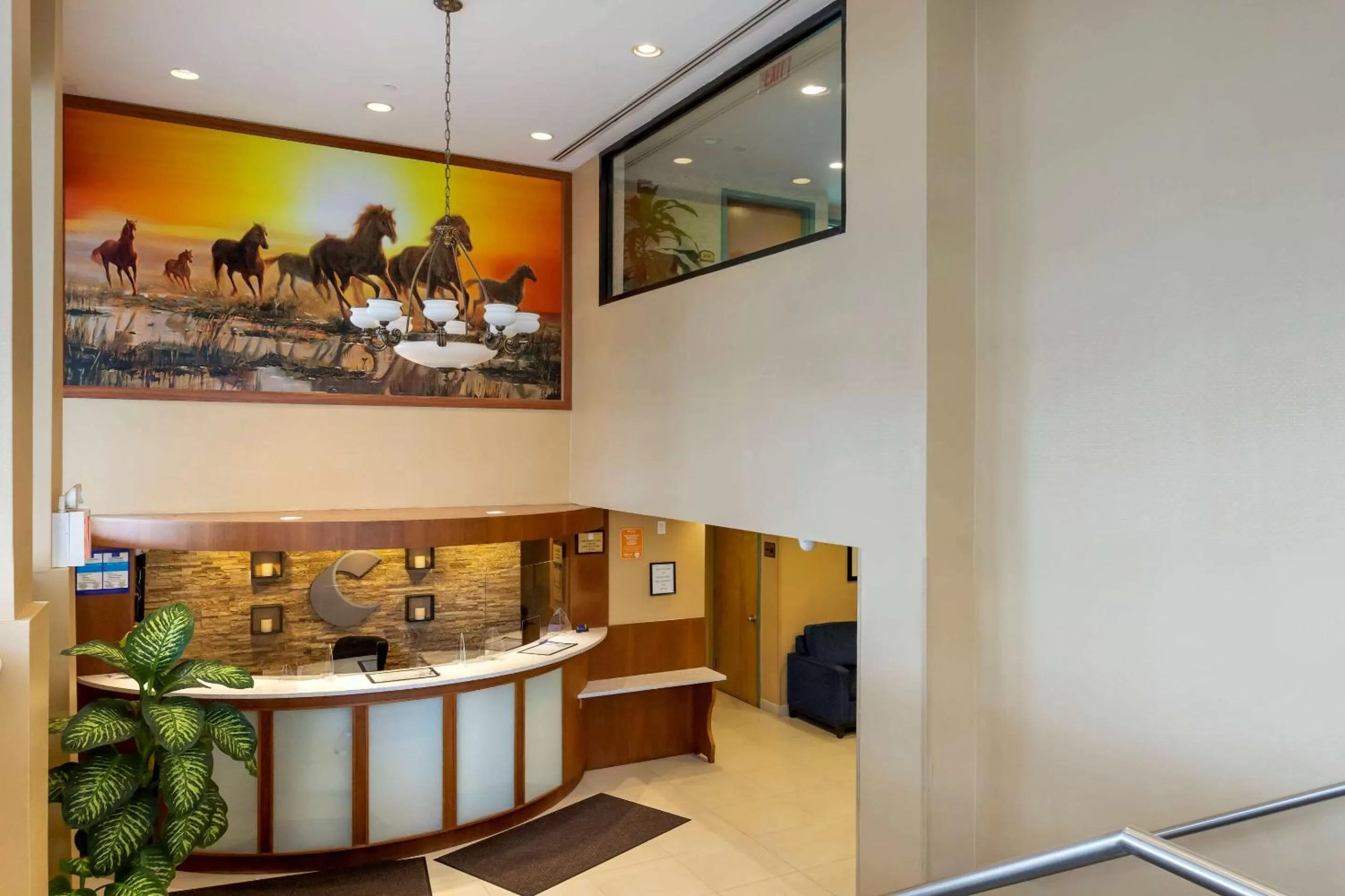 Lobby or reception in Comfort Inn Brooklyn