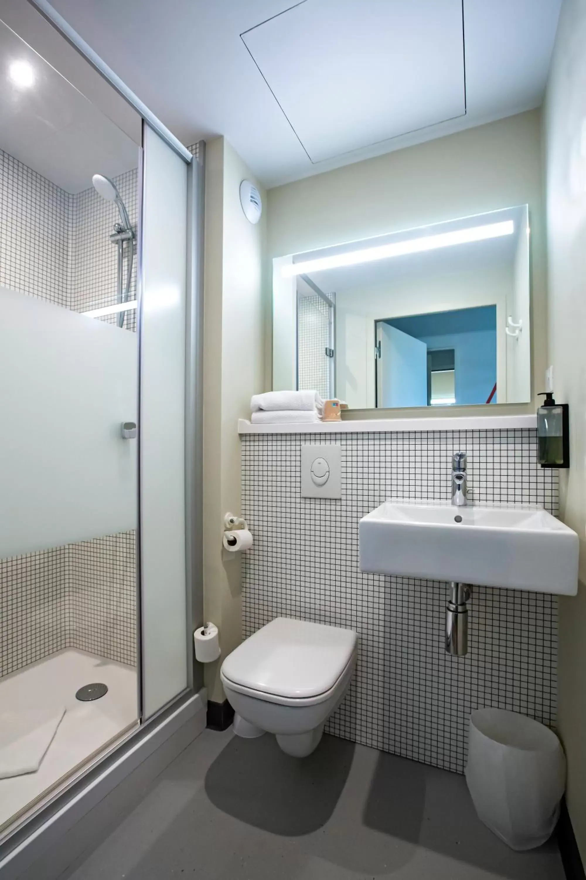 Bathroom in Hotel Ibis Budget Montpellier Centre Millenaire -