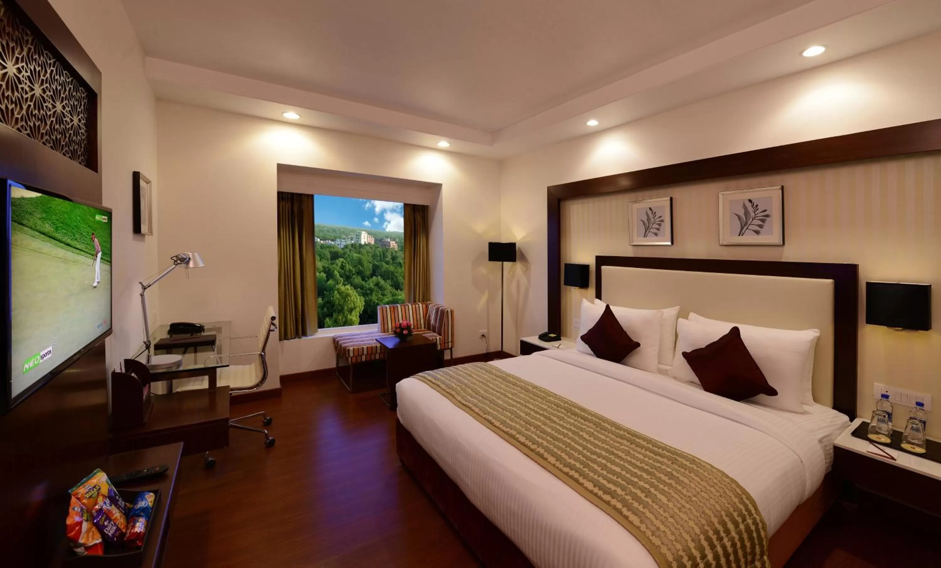 Photo of the whole room, Bed in Lords Inn Jodhpur