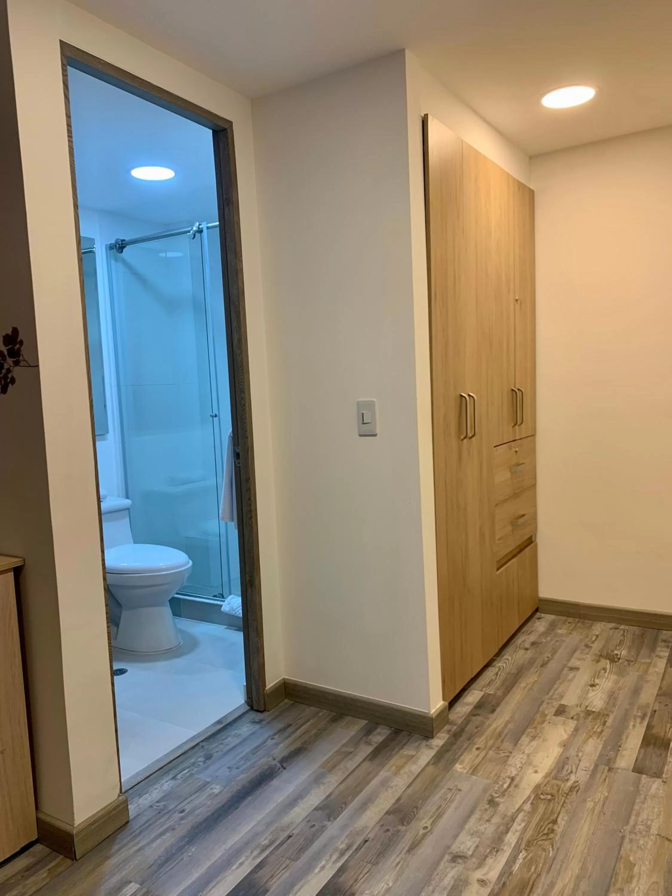wardrobe, Bathroom in 86 suites