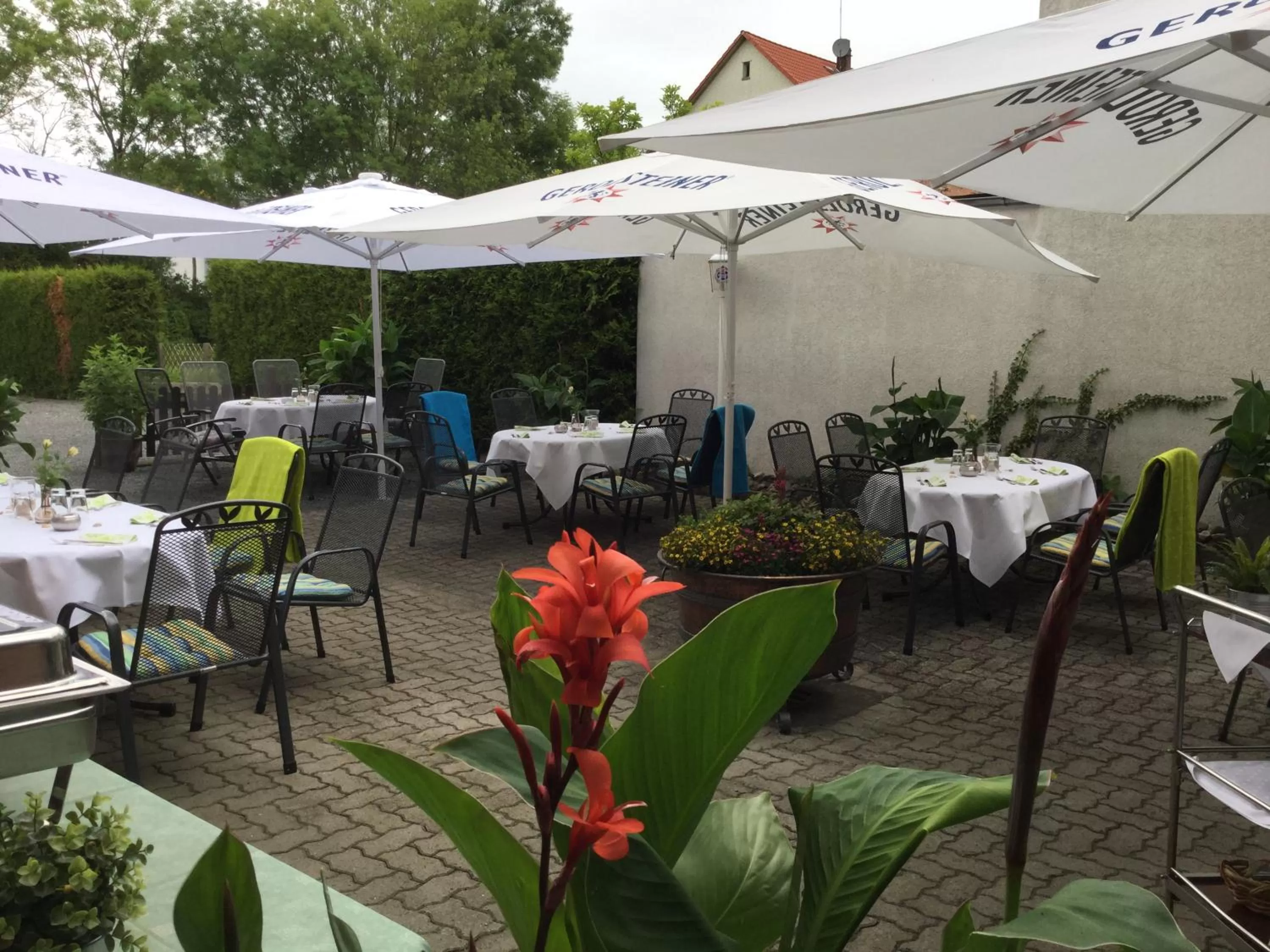 Balcony/Terrace in Hotel-Restaurant Wilhelmsbad