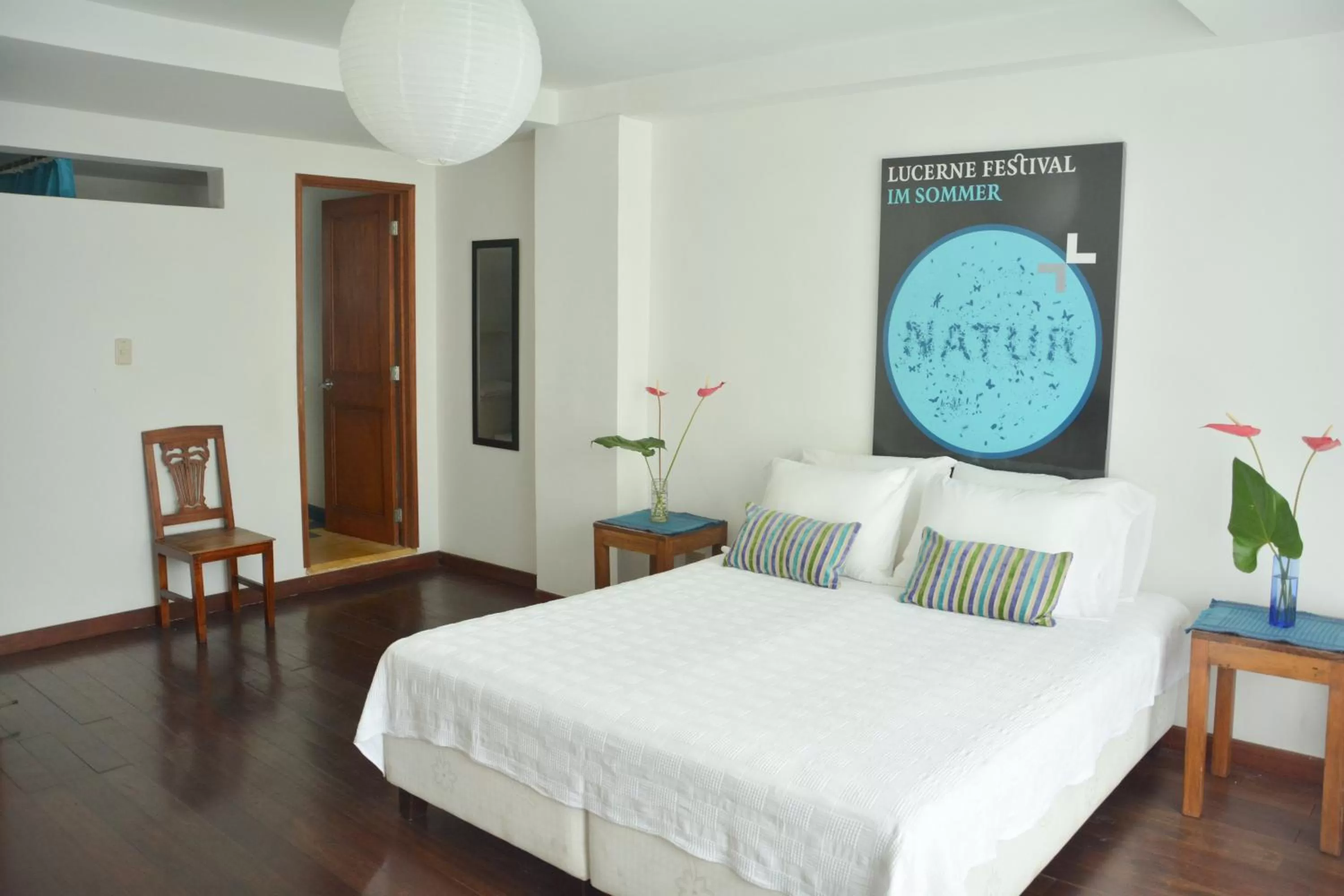 Bed in Casa Hotel Jardin Azul