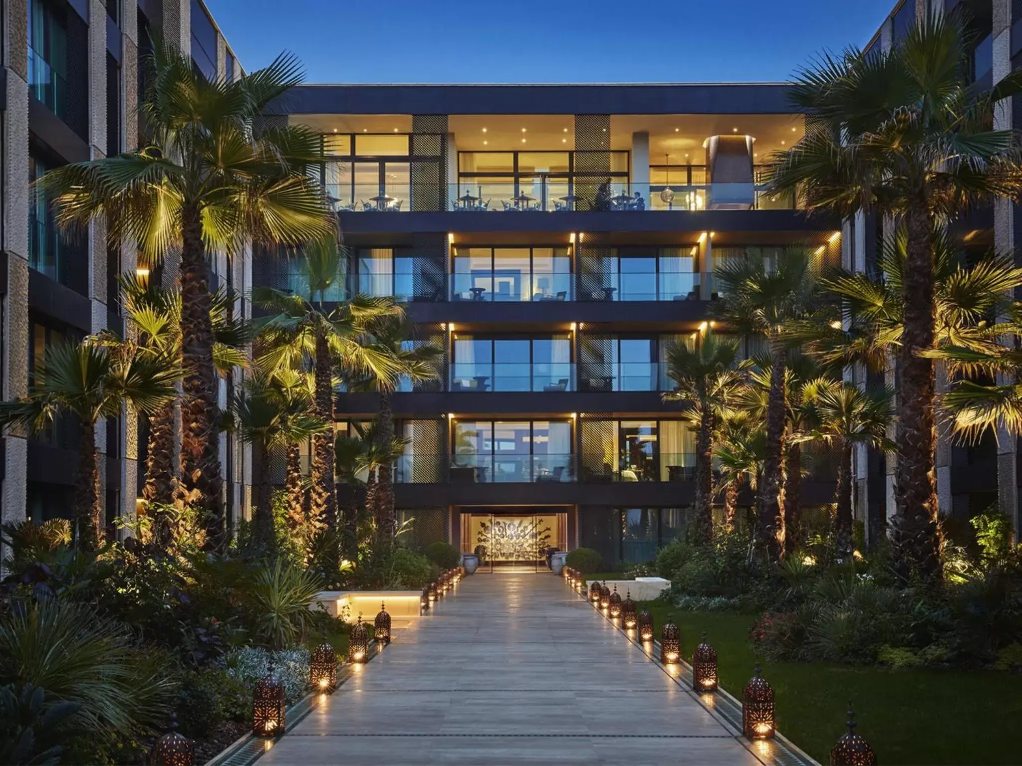 Facade/entrance, Property Building in Four Seasons Hotel Casablanca