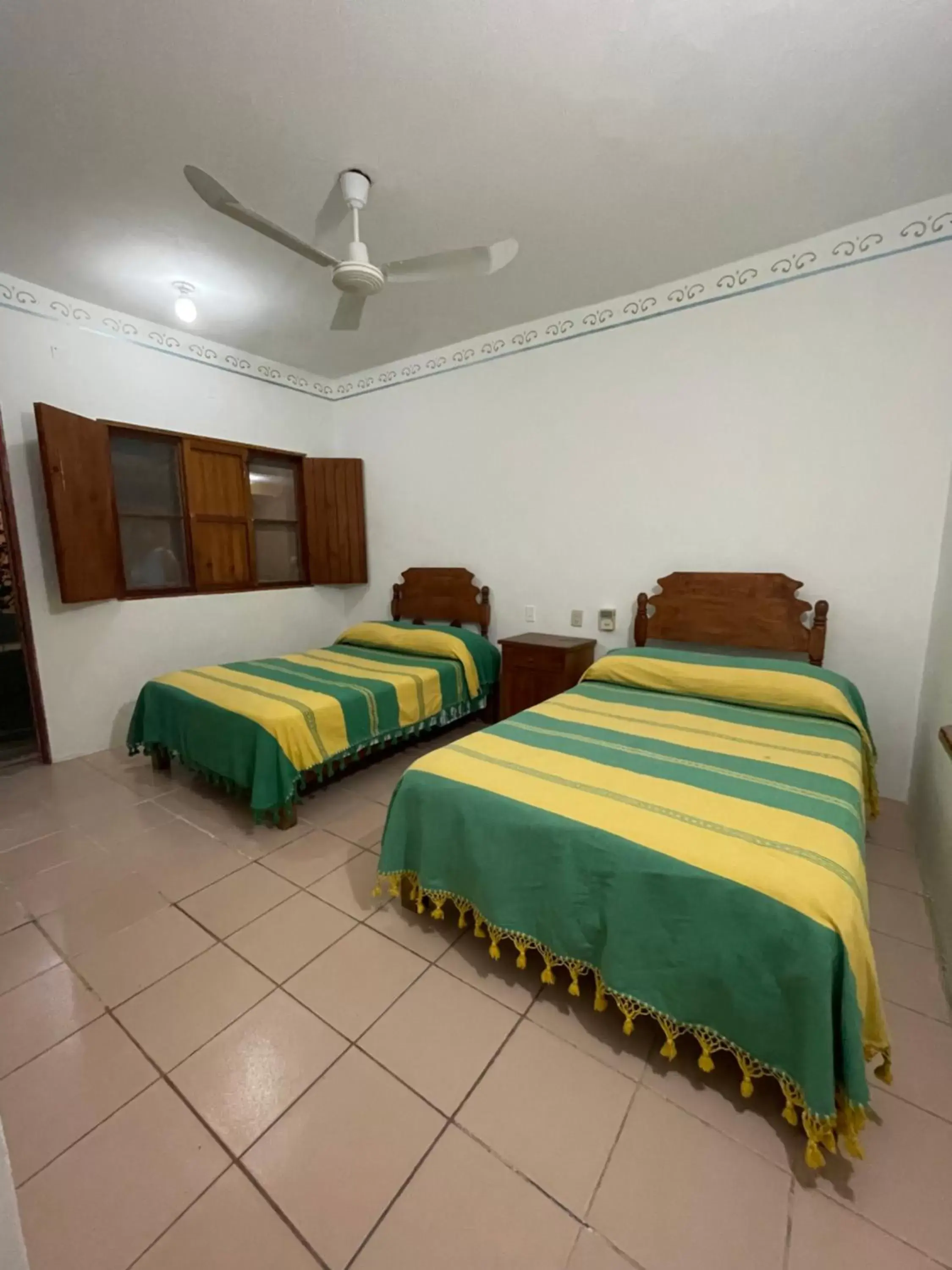 Bedroom, Bed in Hotel Posada Playa Manzanillo