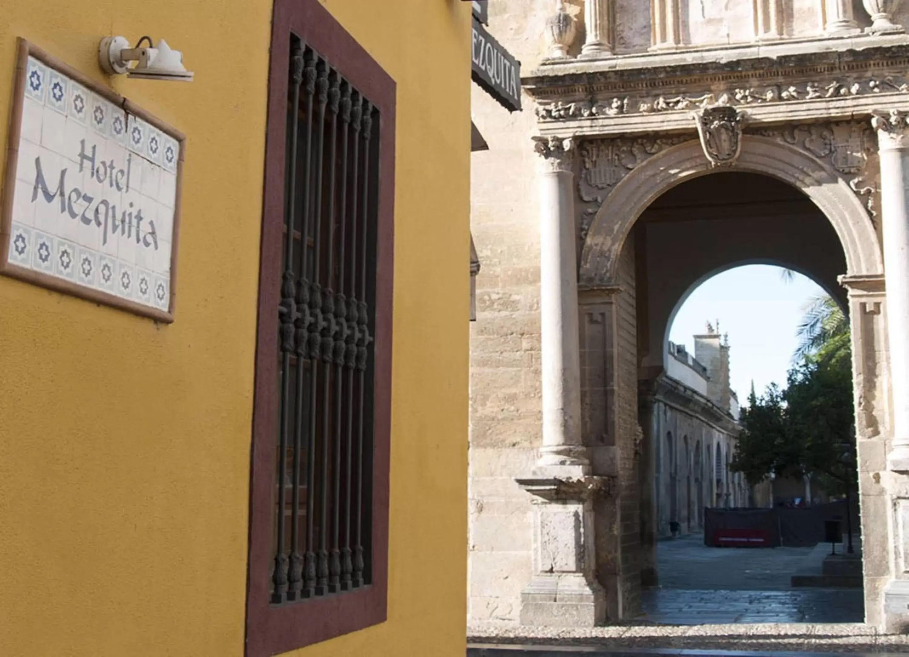 Facade/entrance in Hotel Mezquita