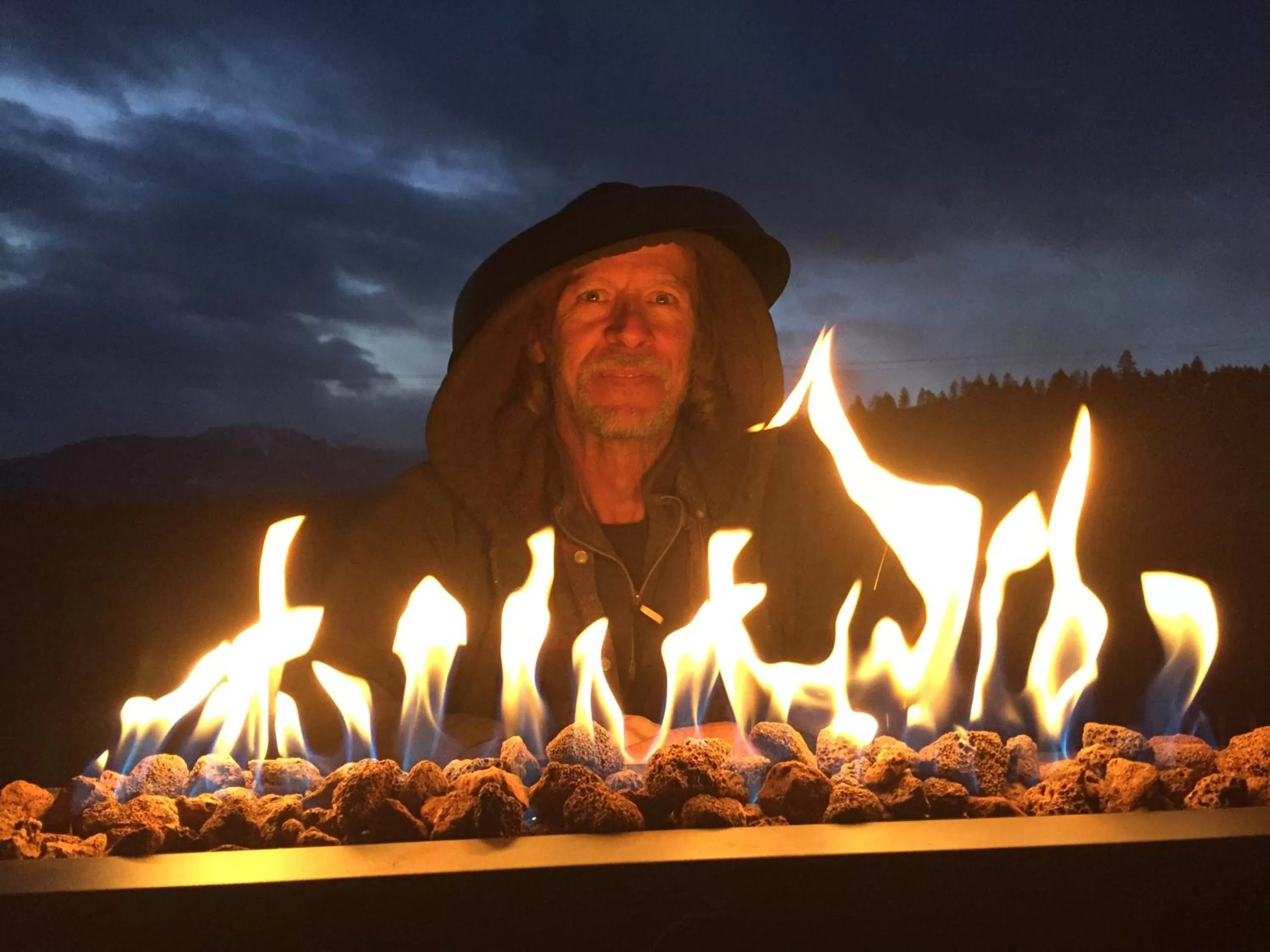Patio in Misty River Lodge