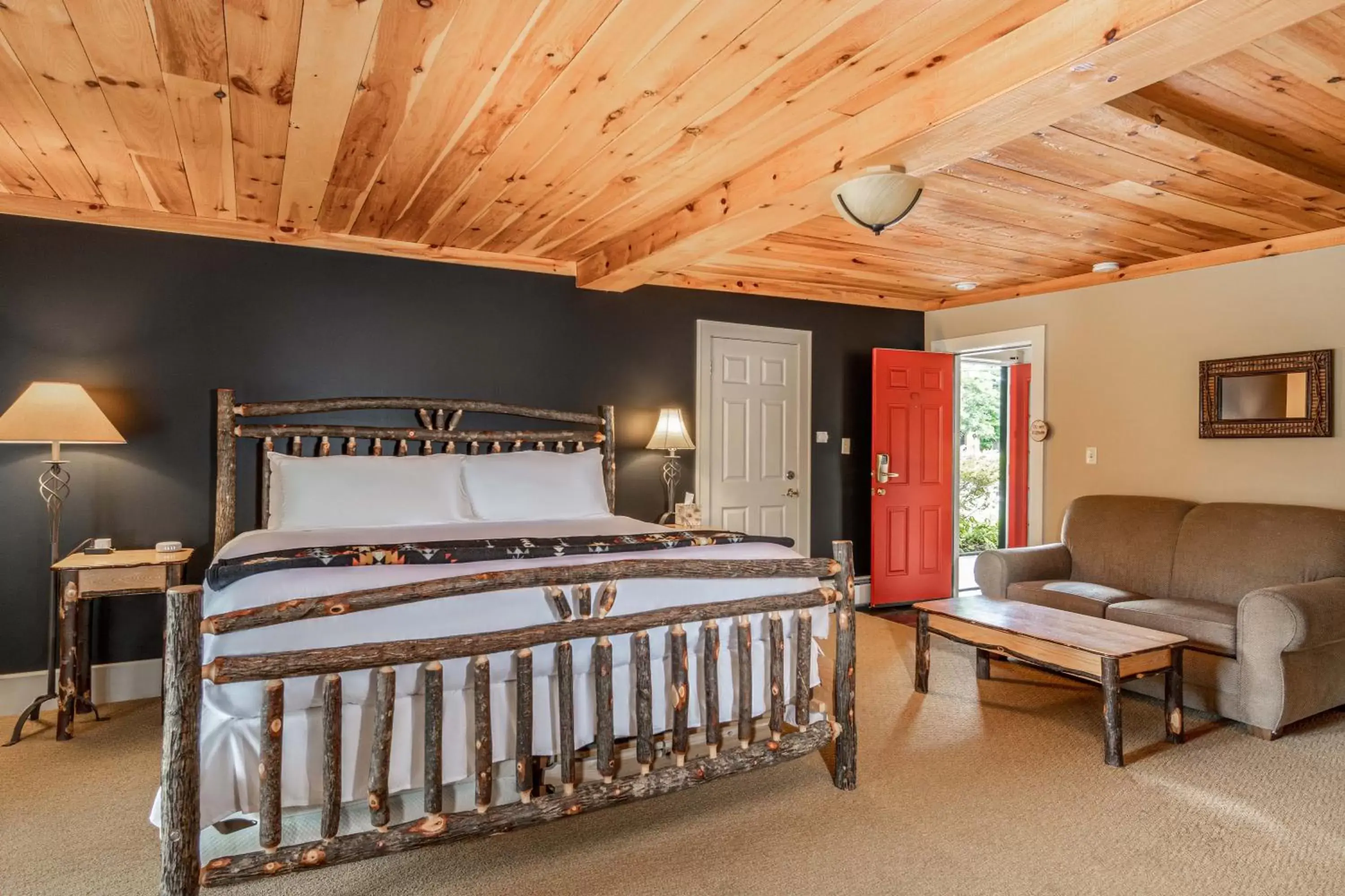 Bed in The Alpine Lodge