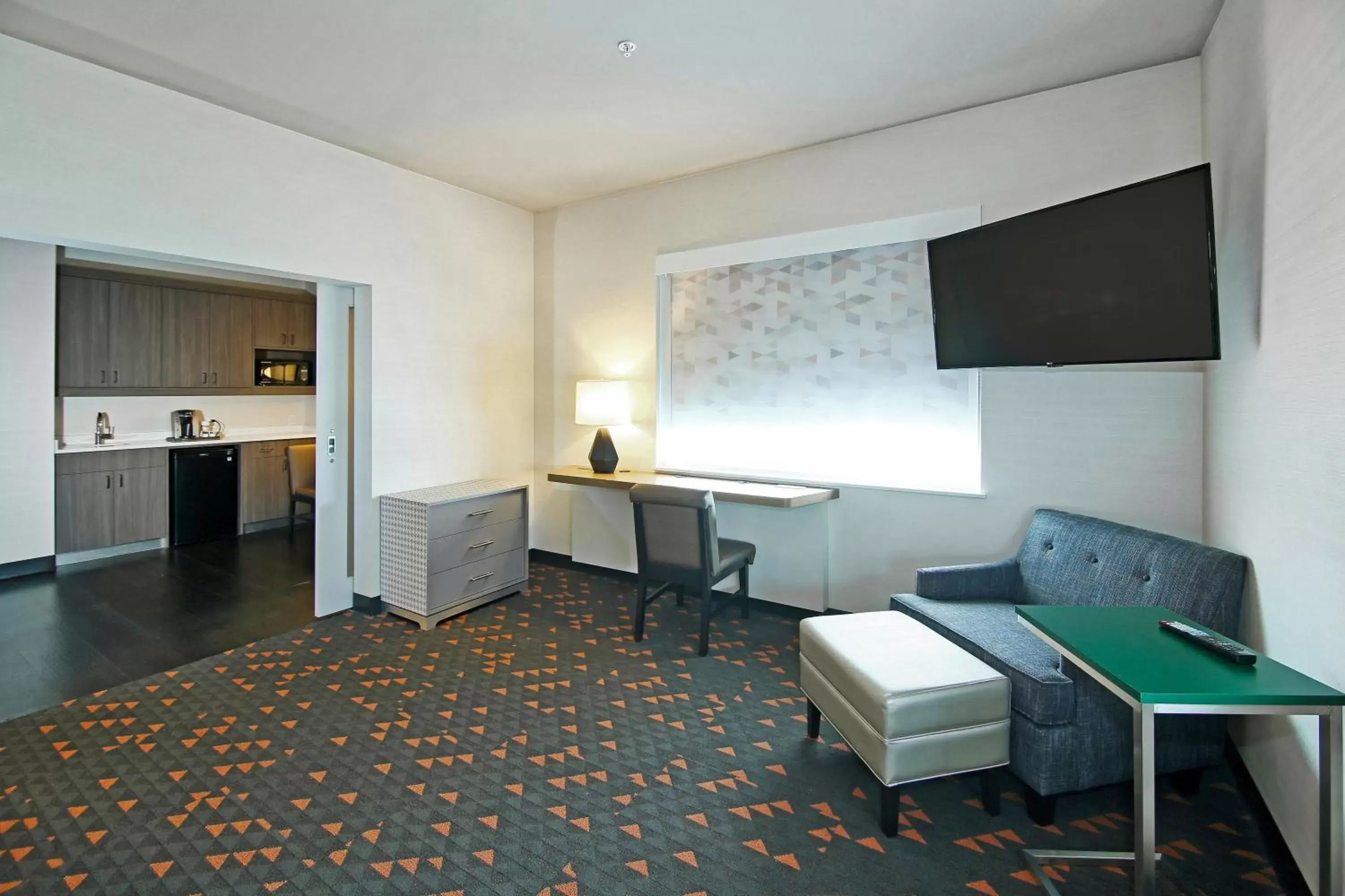 Photo of the whole room, TV/Entertainment Center in Holiday Inn Hotel & Suites - Calgary Airport North, an IHG Hotel