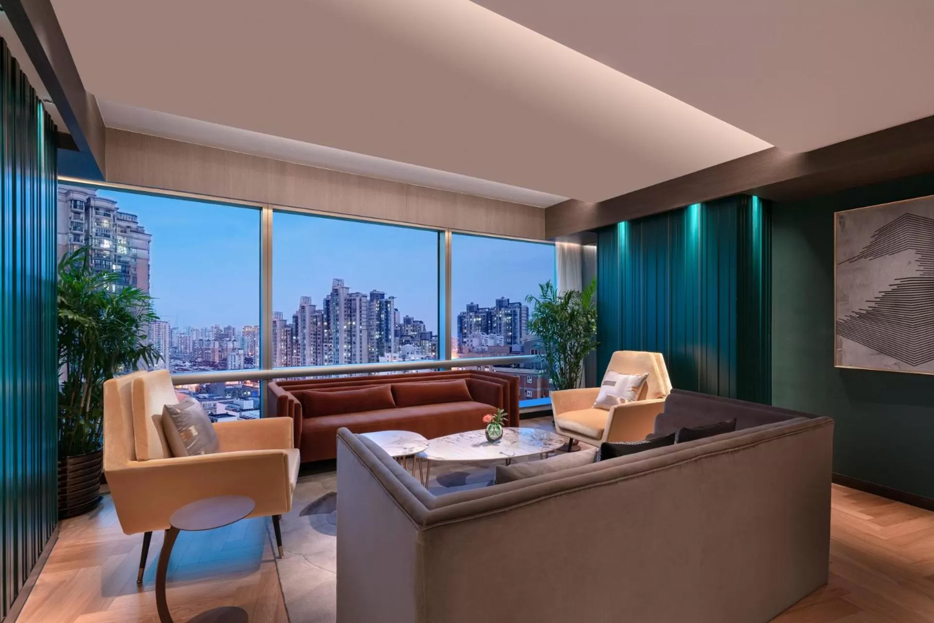 Lounge or bar in Pullman Shanghai Central - In XinTianDi & Yu Garden Area