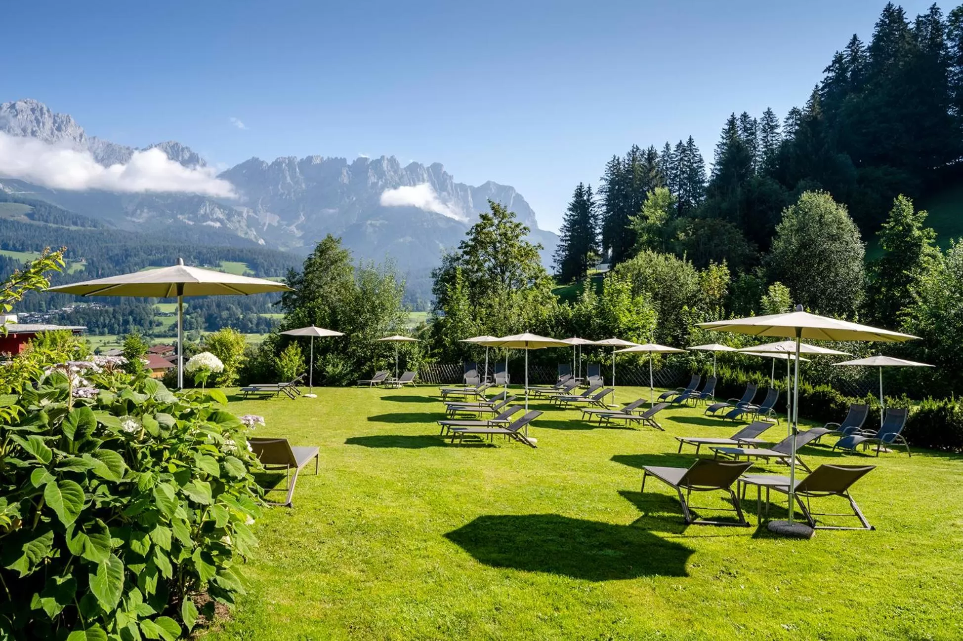 Garden in Hotel Der Bär