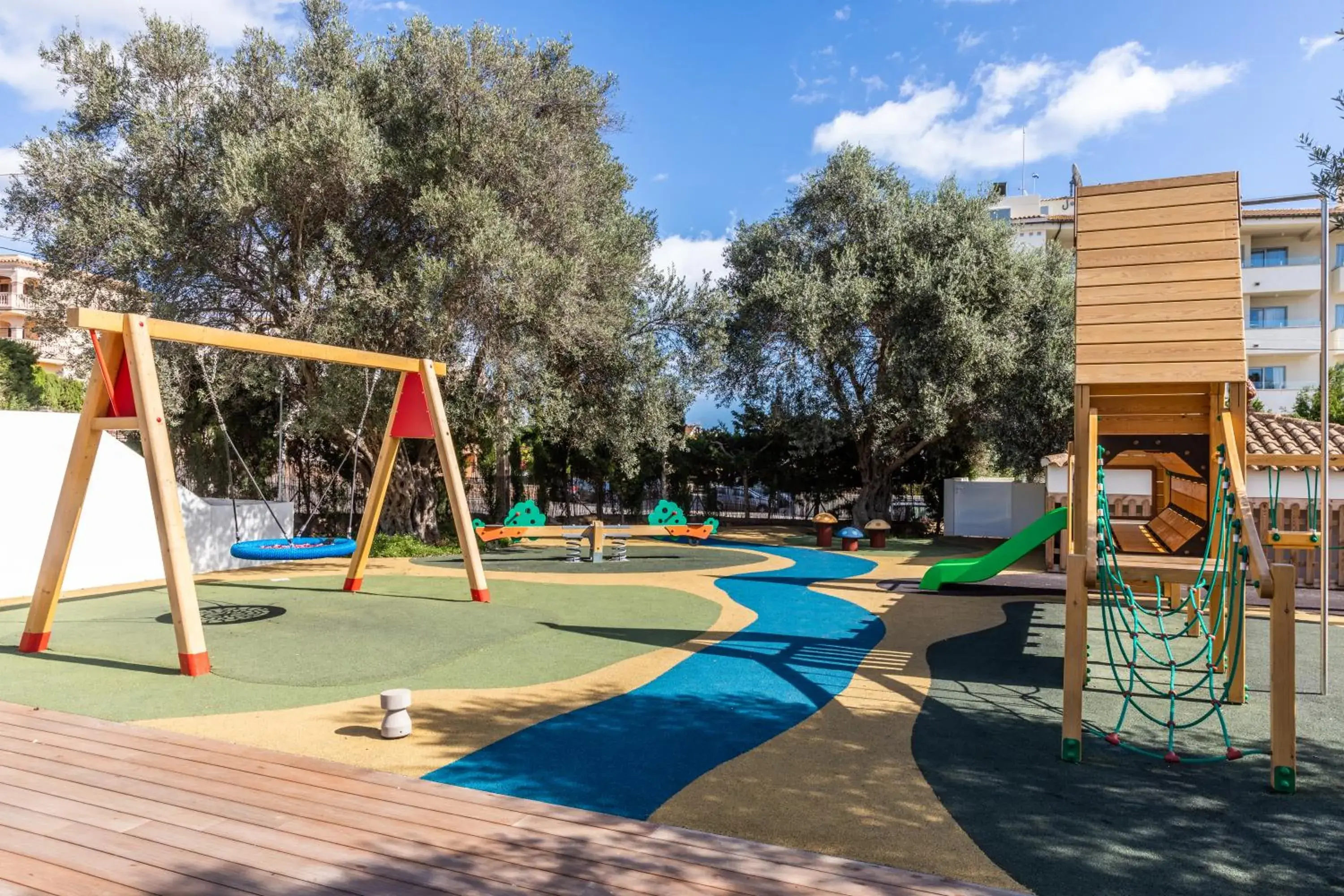 Children play ground, Children's Play Area in JS Portocolom Suites