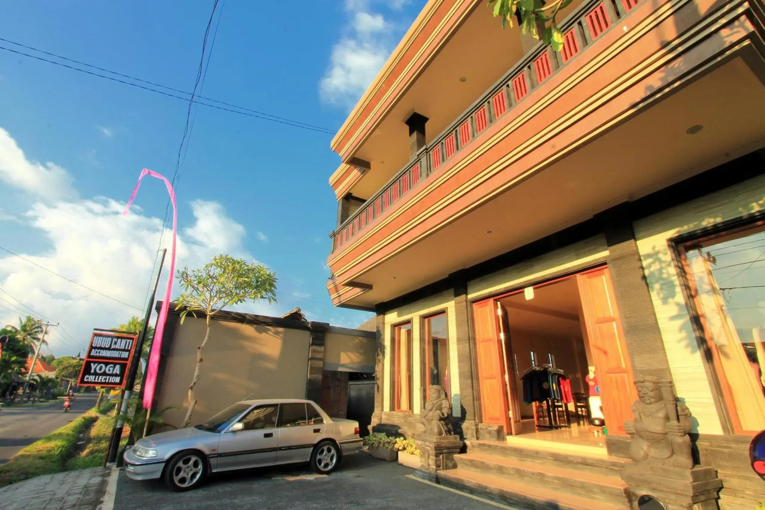 Facade/entrance in Ubud Canti Accommodation