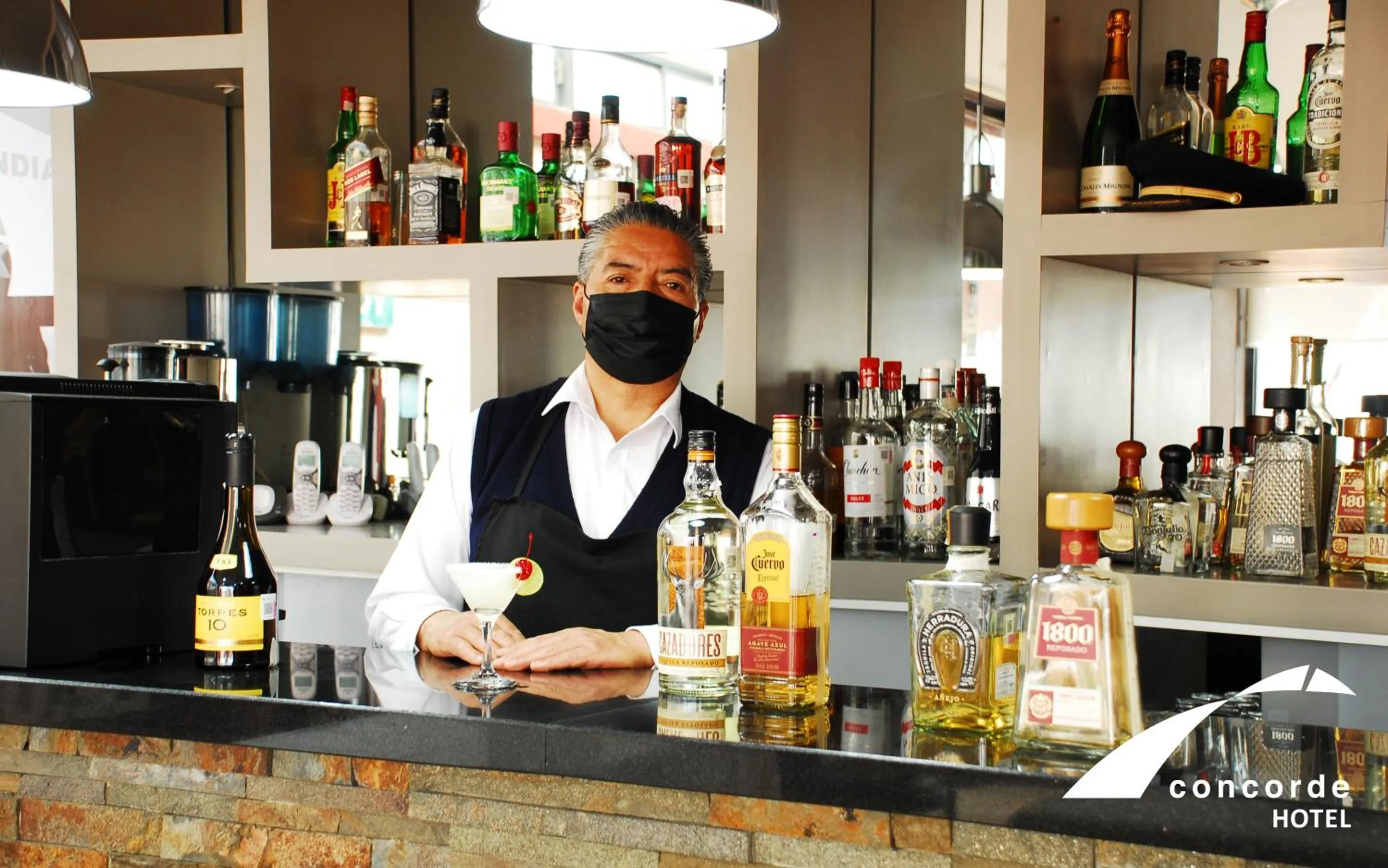 Alcoholic drinks in Hotel Concorde Toluca