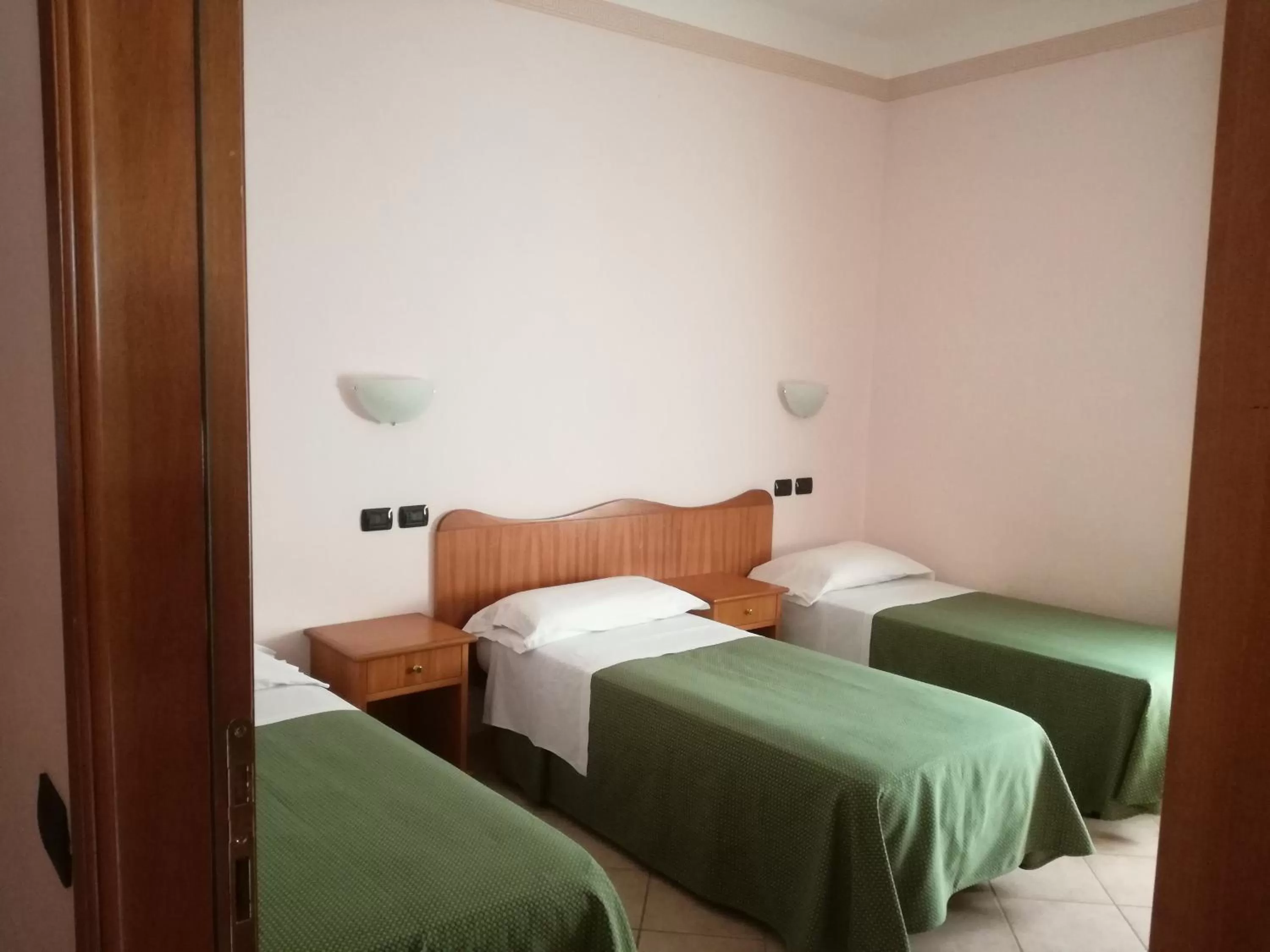 Bed in Hotel Gentile