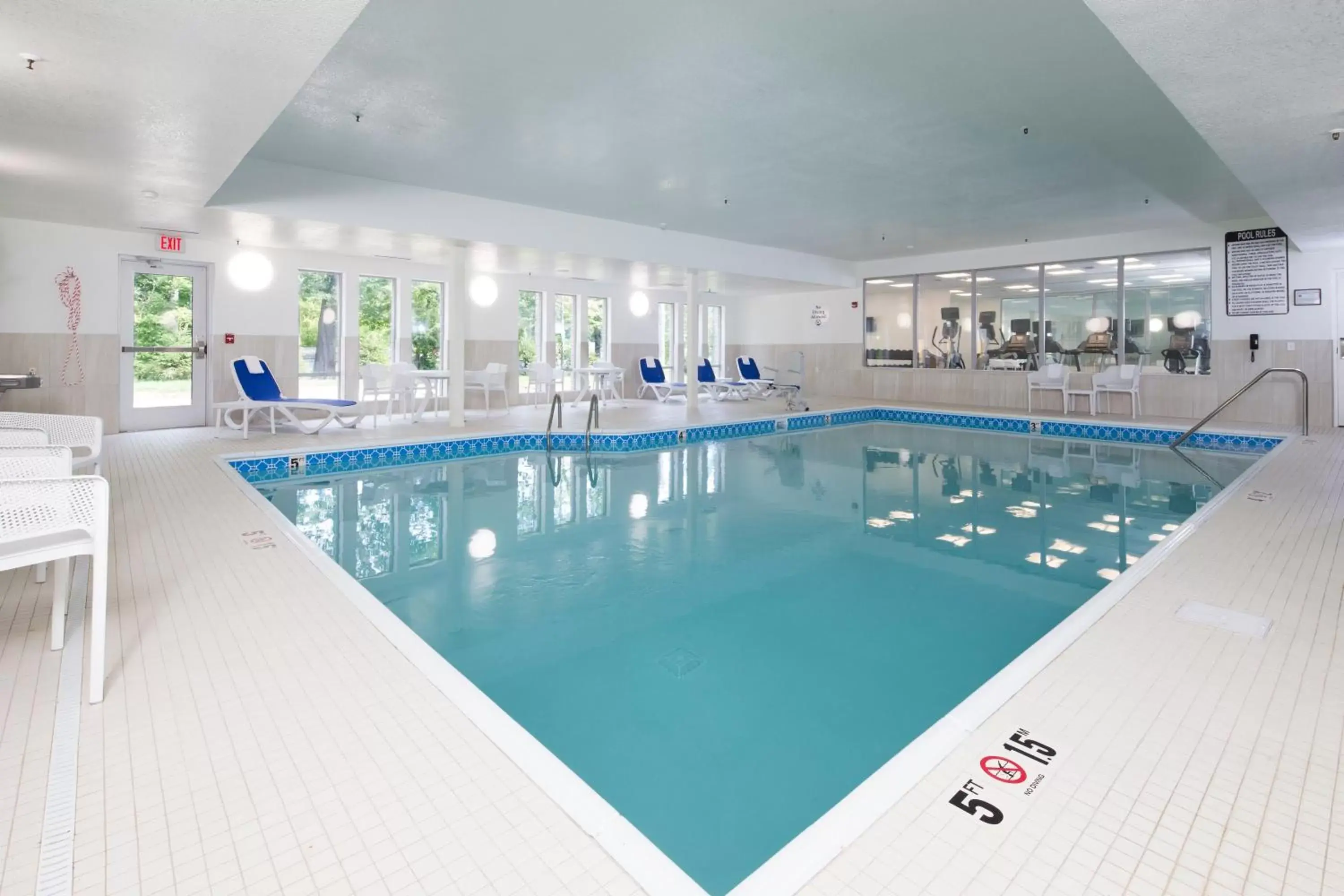 Swimming Pool in Holiday Inn Express & Suites La Porte, an IHG Hotel