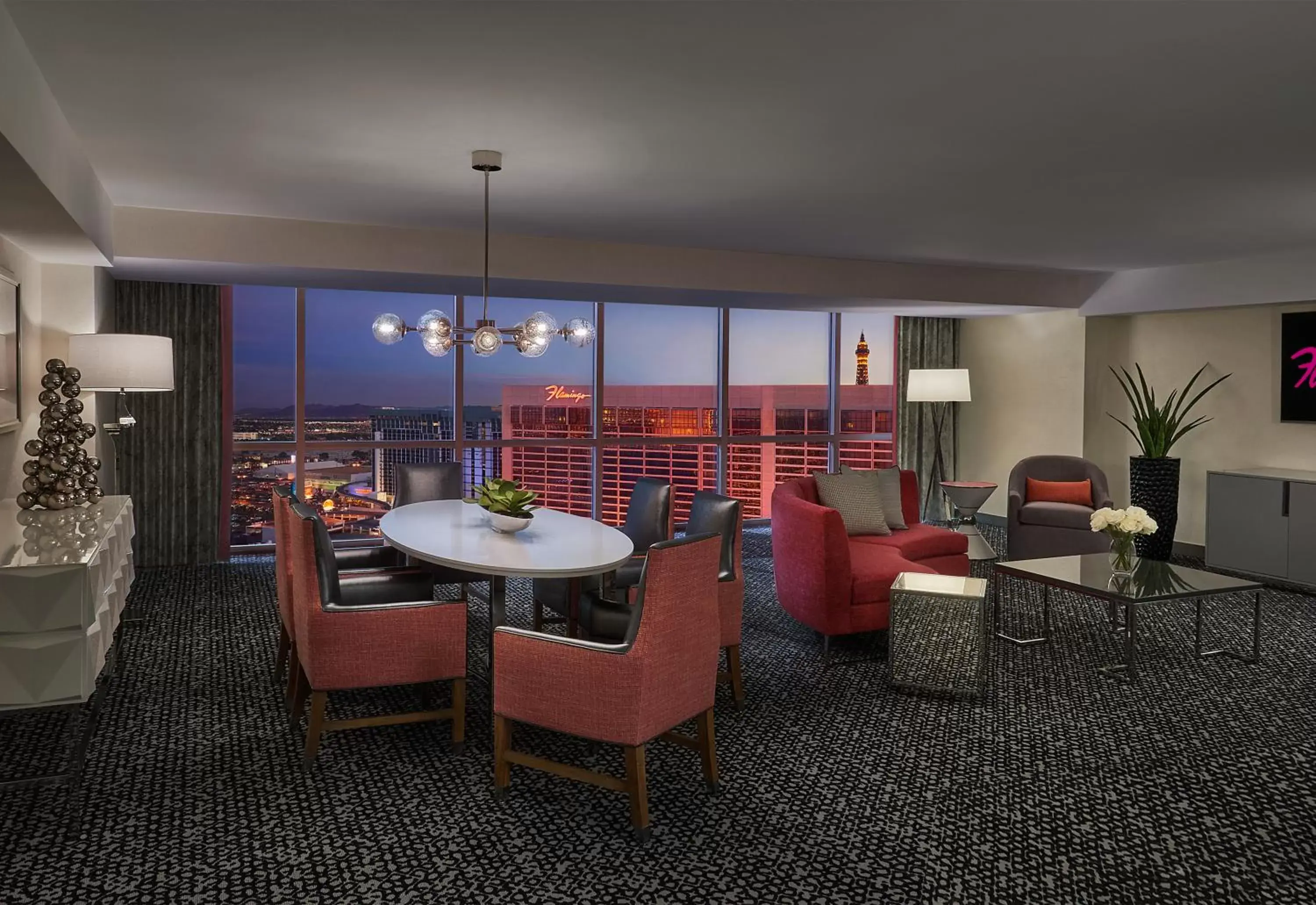 Living room in Flamingo Las Vegas Hotel & Casino