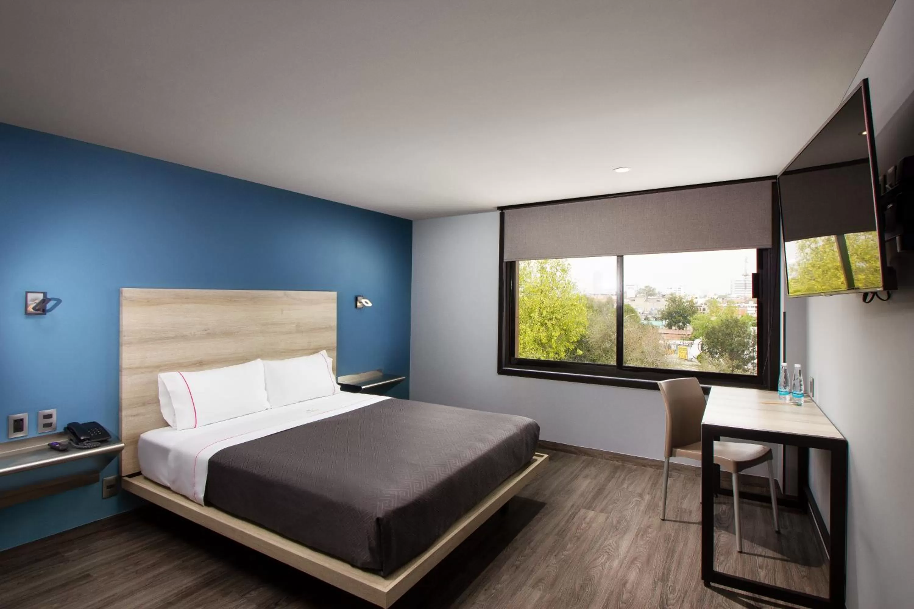 Bed in Hotel MX lagunilla CDMX, Trademark Collection by Wyndham