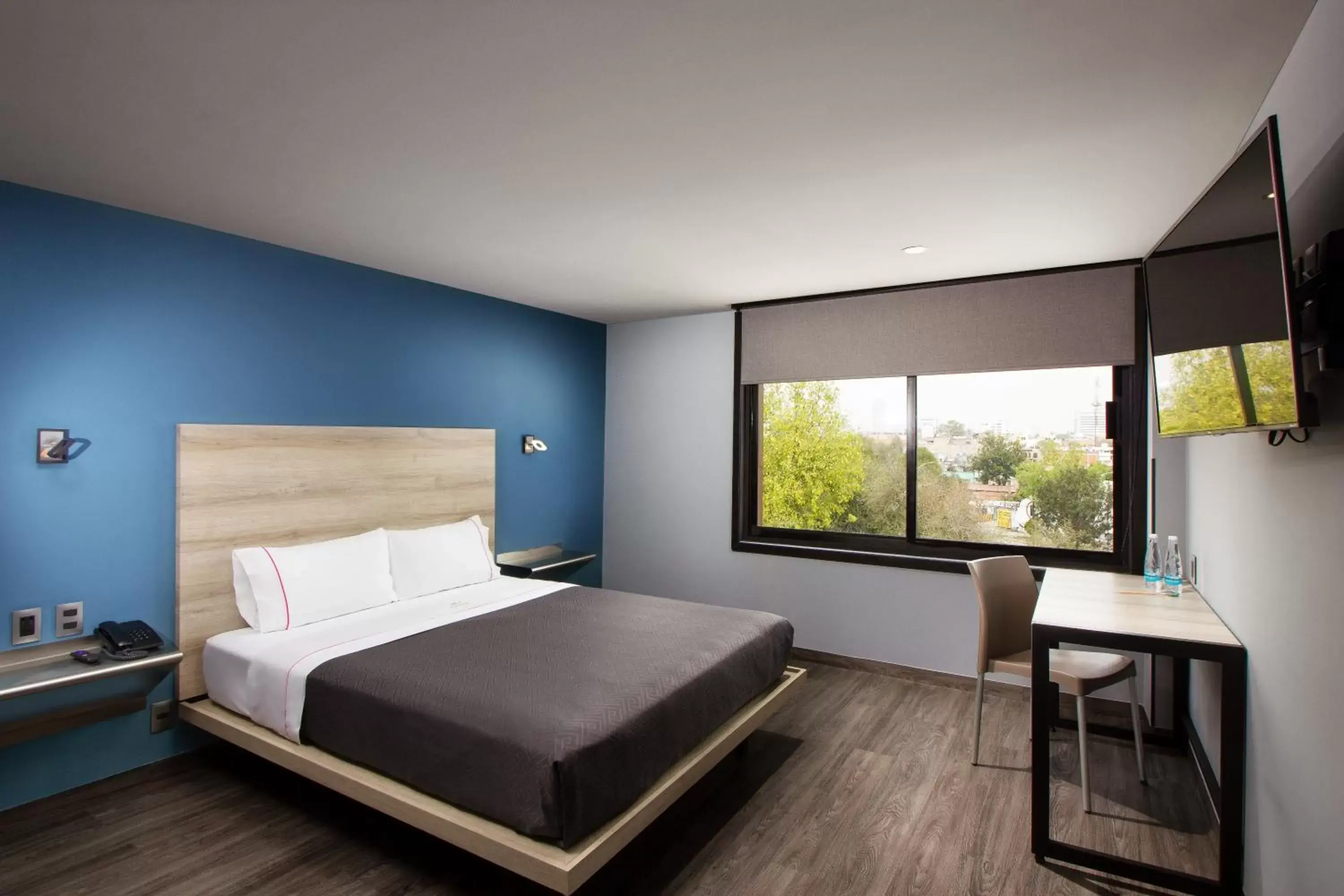 Bed in Hotel MX lagunilla