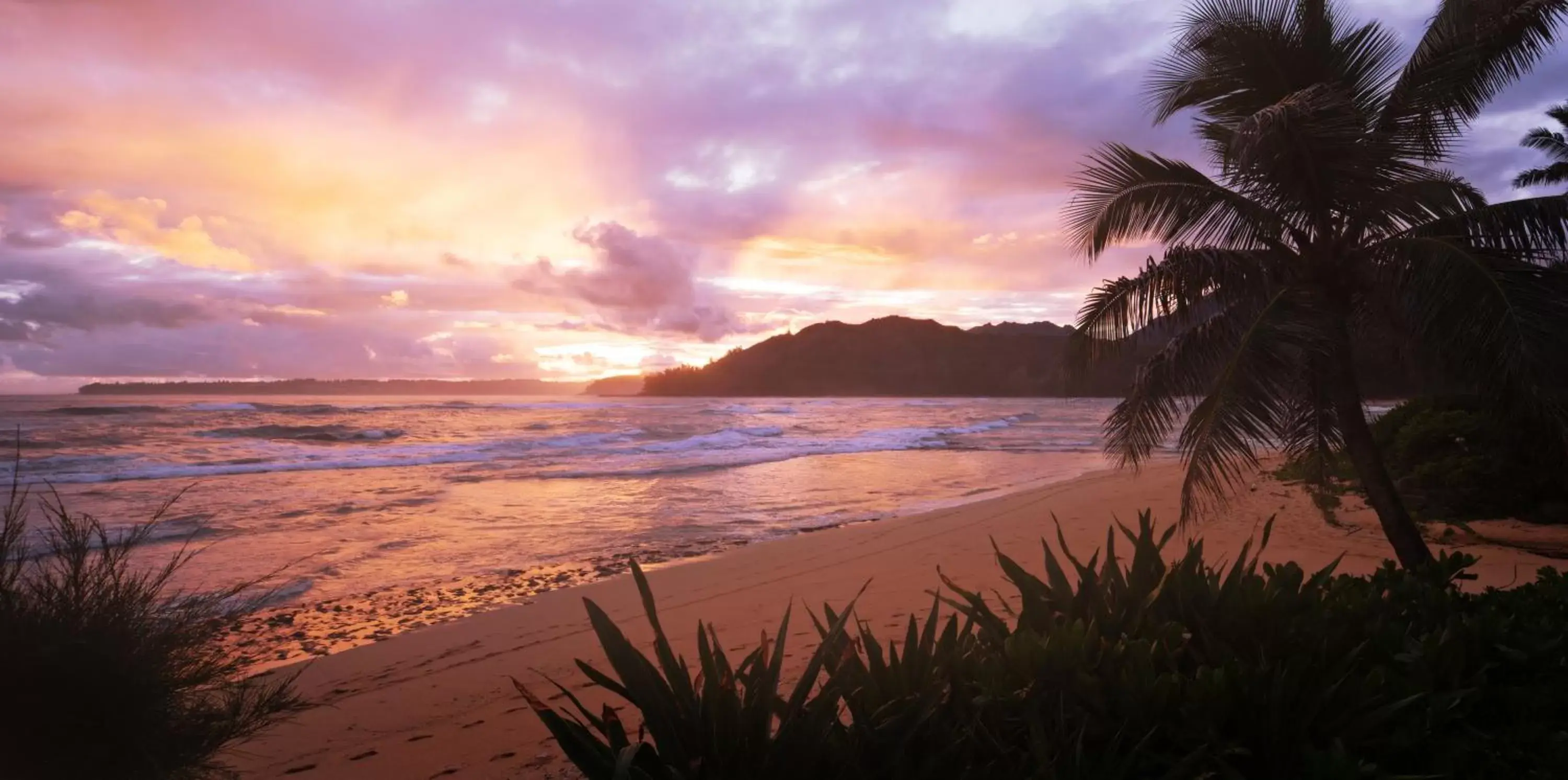 Beach in Hanalei Colony Resort