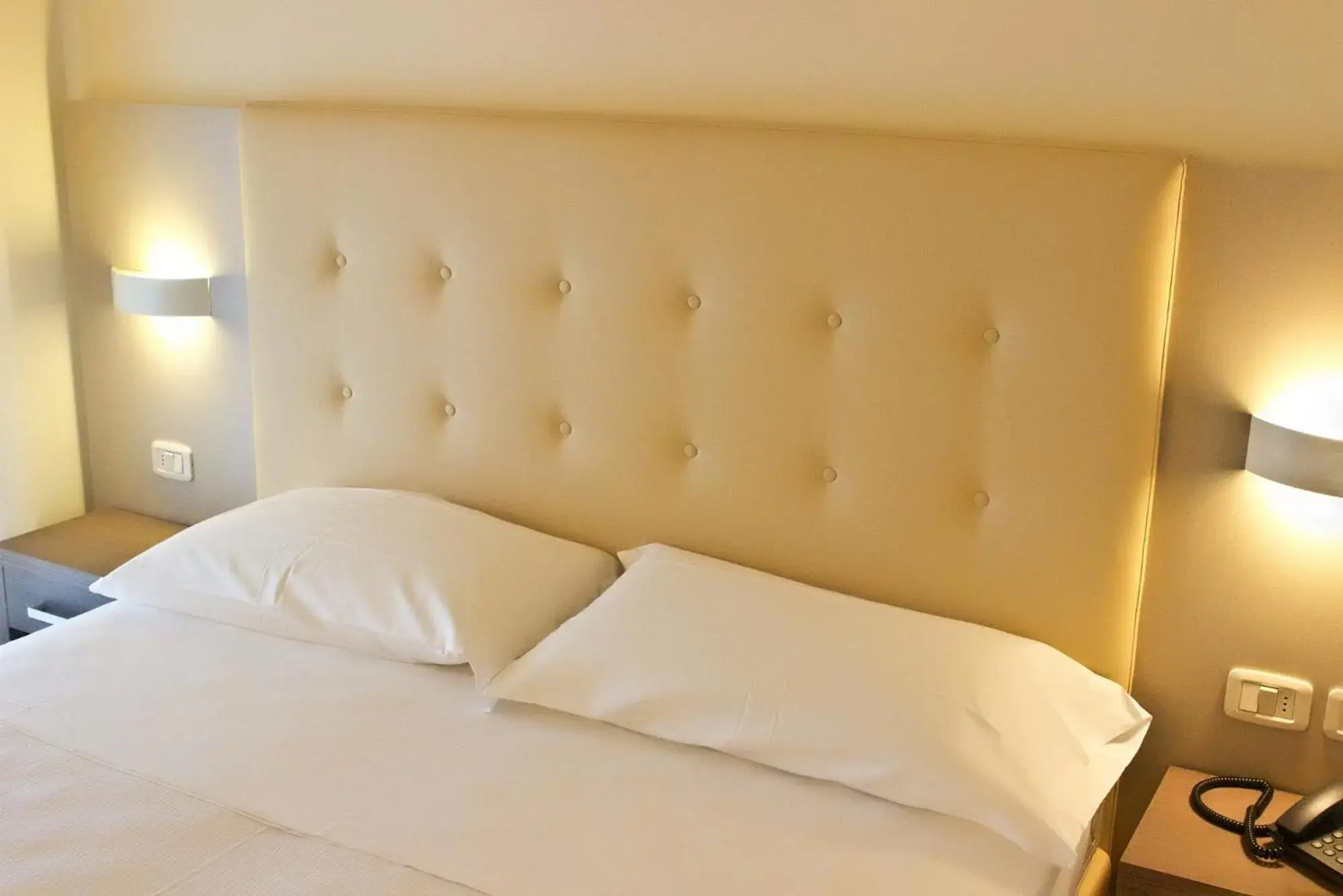 Bed in Hotel Belvedere