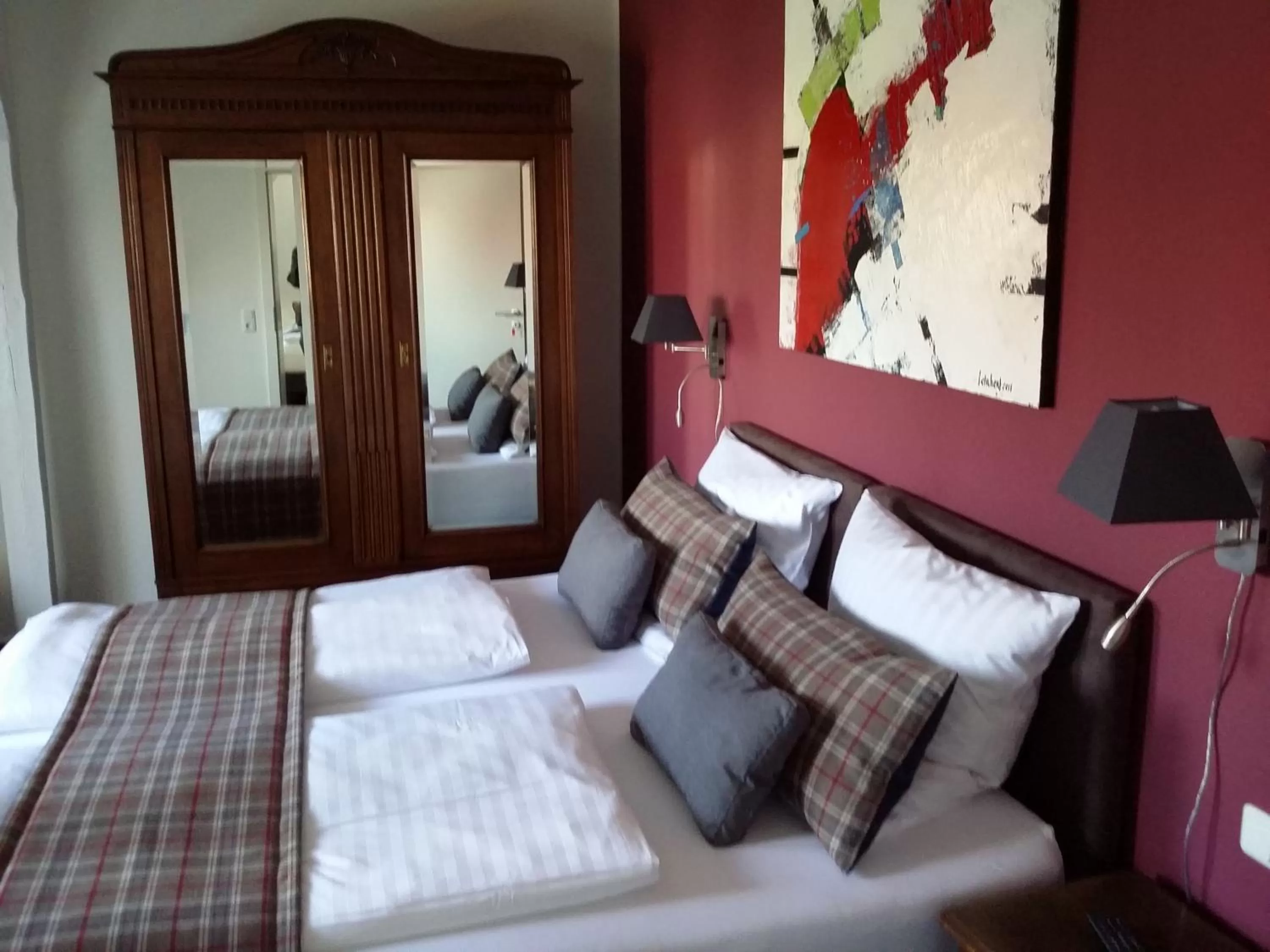 Bed in Hotel & Café KleinerGrünauer